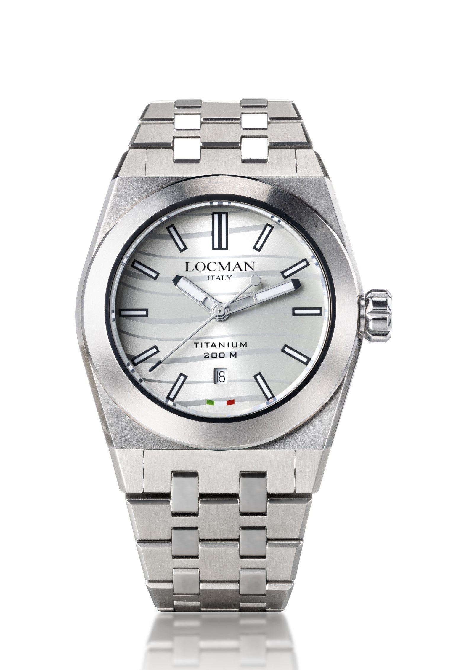 Orologio Stealth Titanio, 42 mm, Locman