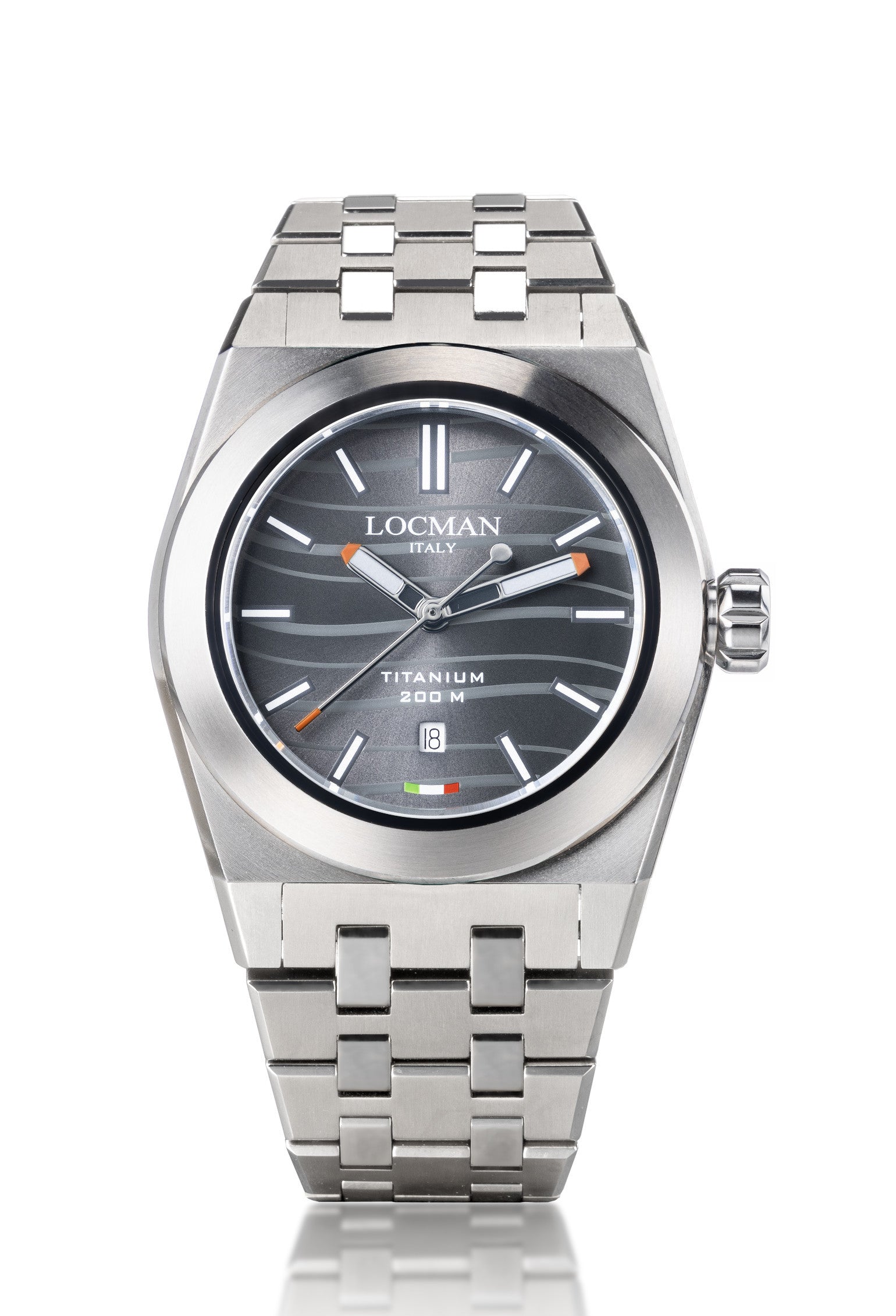 Orologio Stealth Titanio, 42 mm, Locman
