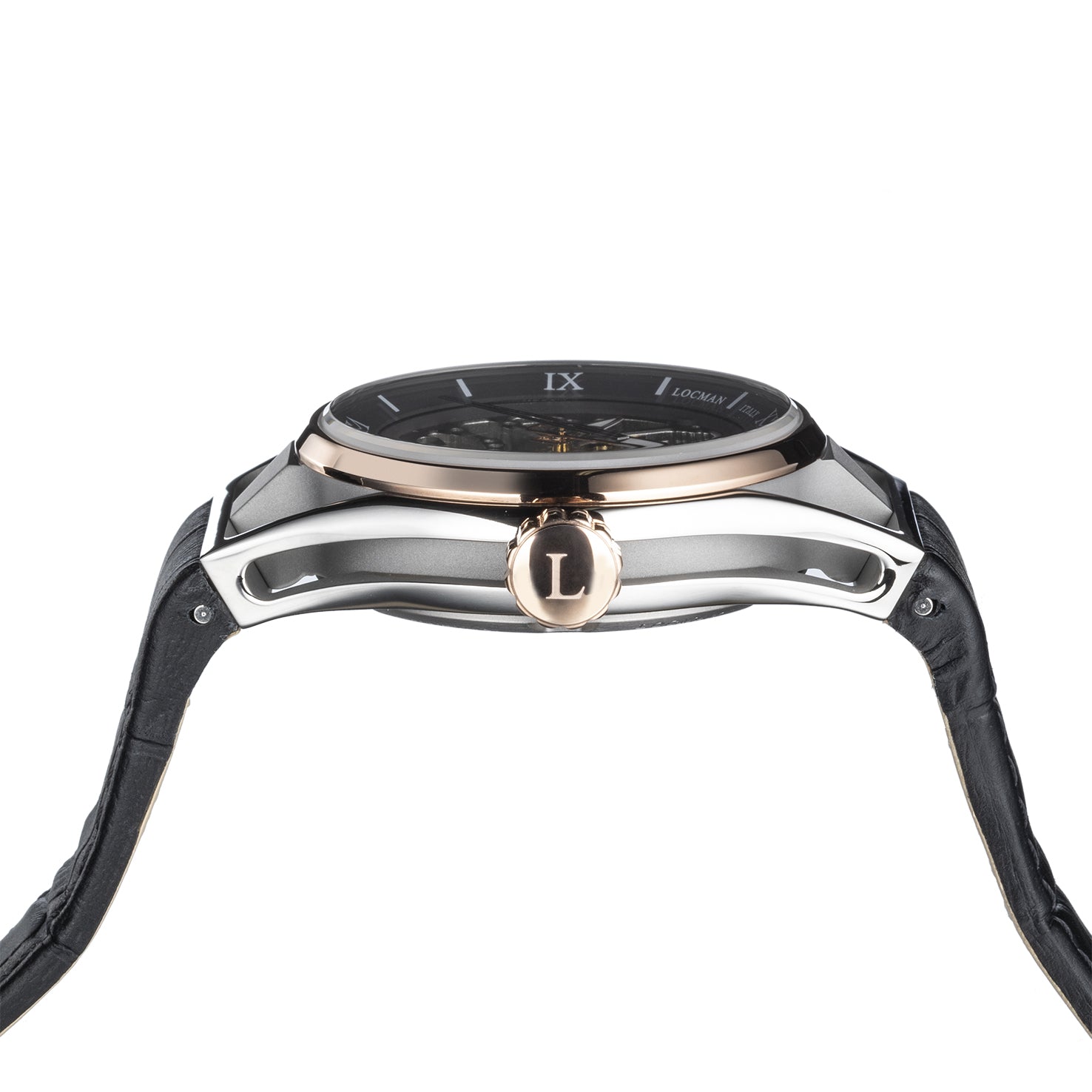 Orologio Montecristo skeleton automatico, 41 mm, Locman