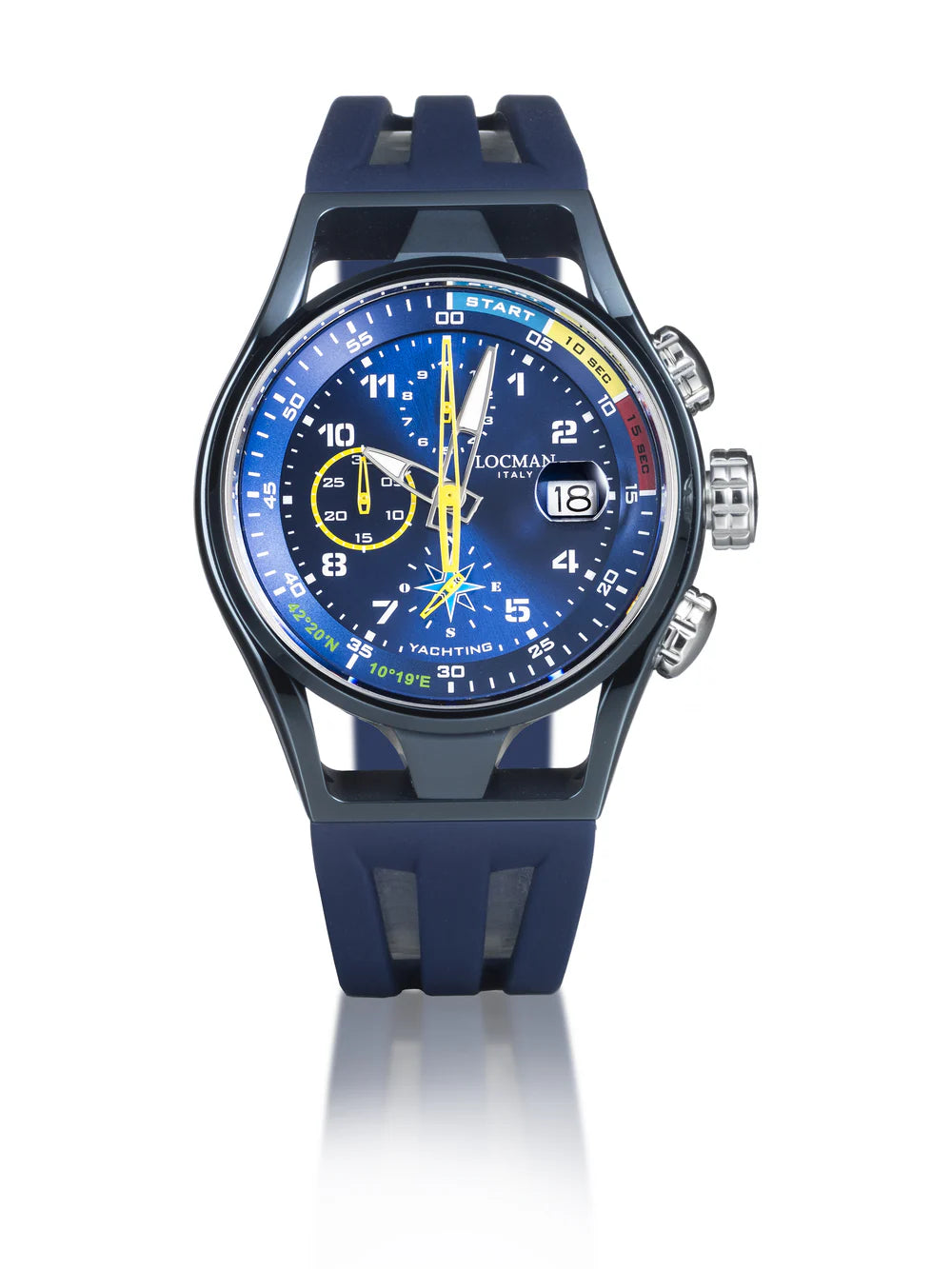 Montecristo Watch, quartz chronograph, 41 mm, Locman