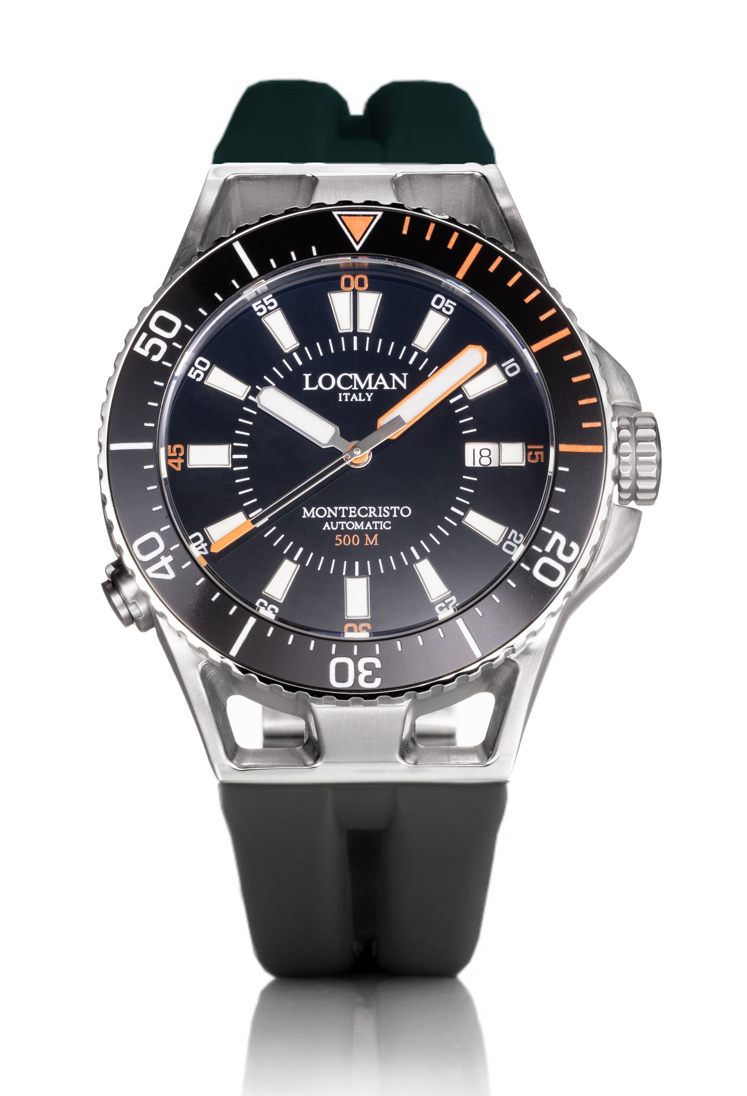 Orologio Montecristo 500 mt, automatico, 43 mm, Locman