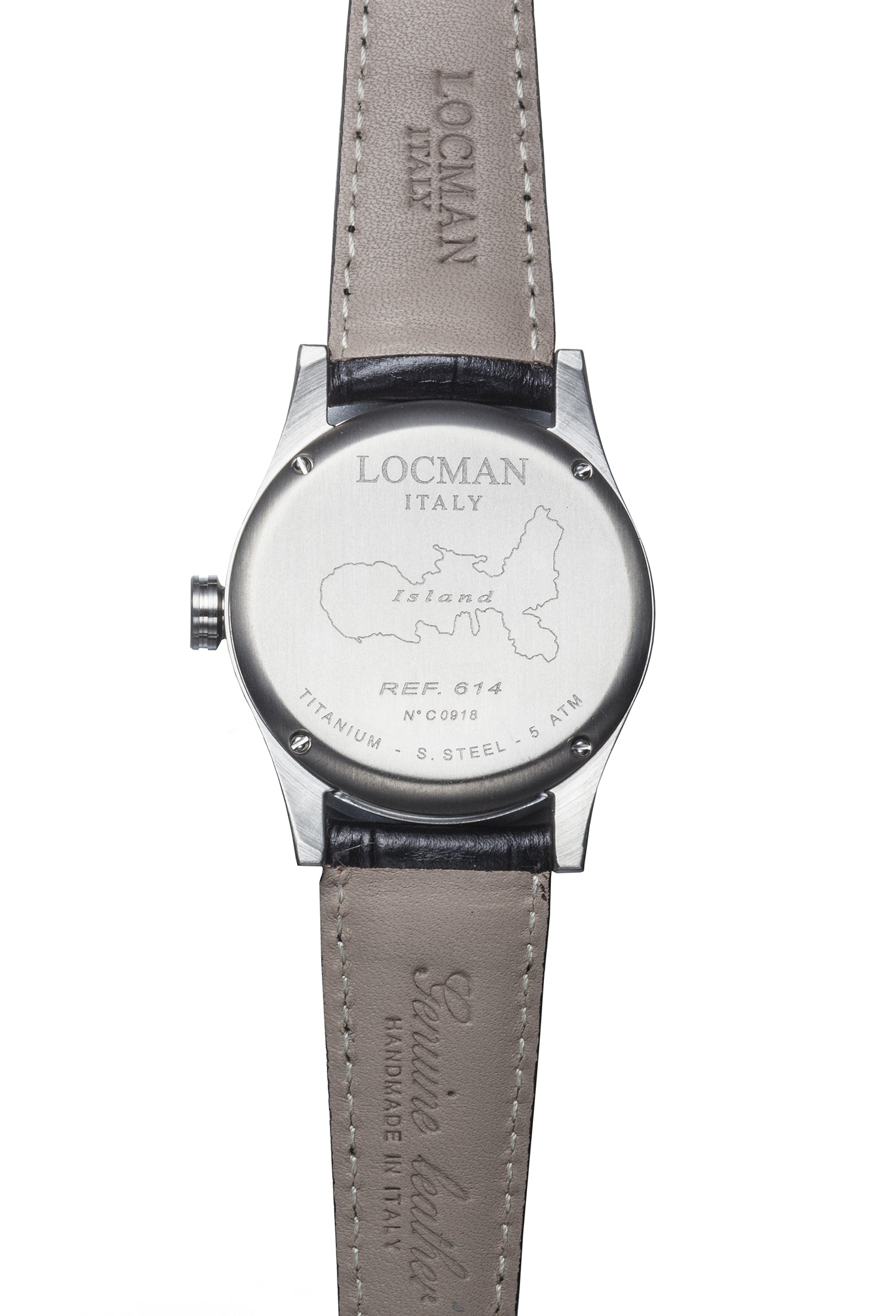 Orologio Island, solo tempo, 40 mm, Locman