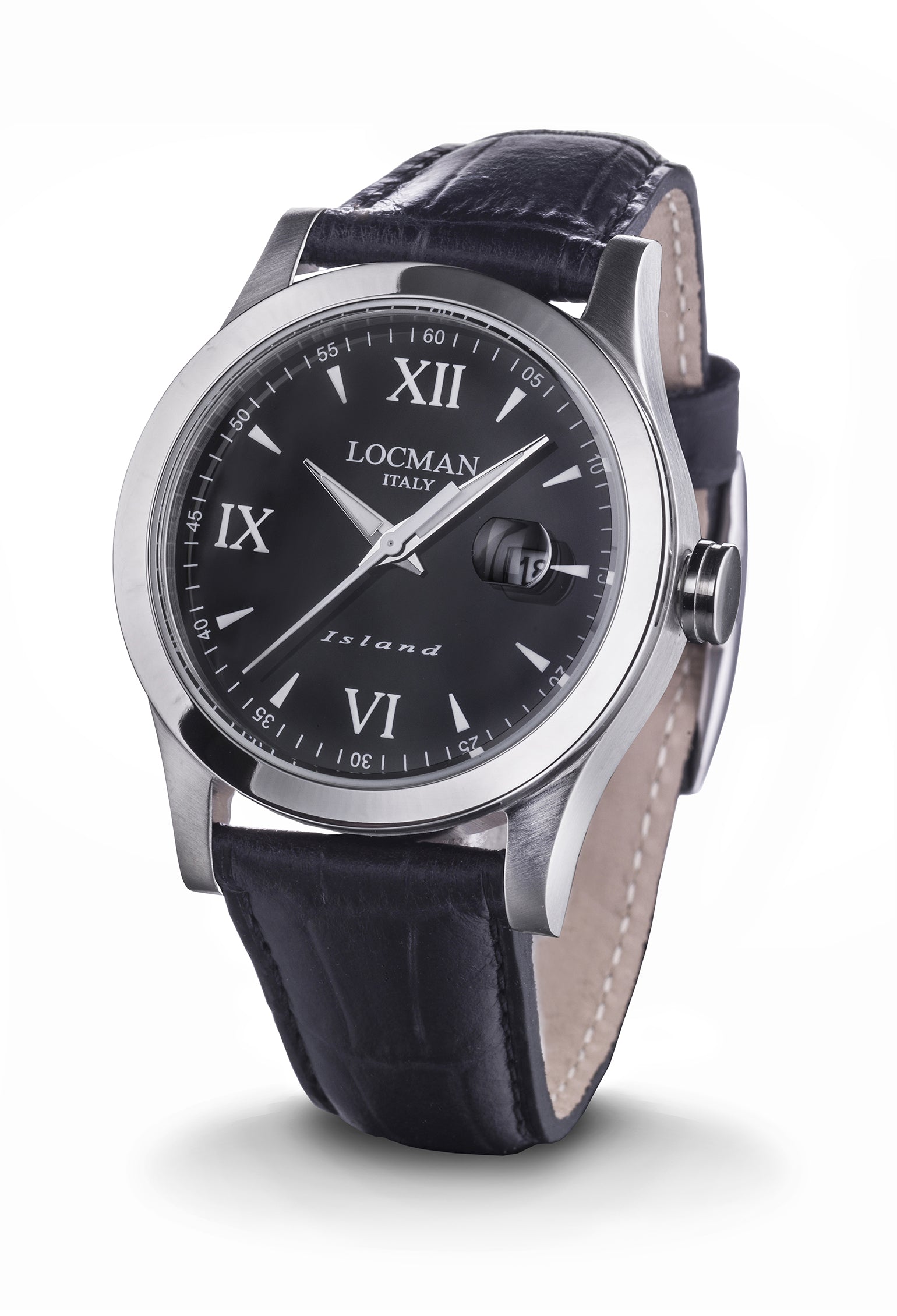 Orologio Island, solo tempo, 40 mm, Locman