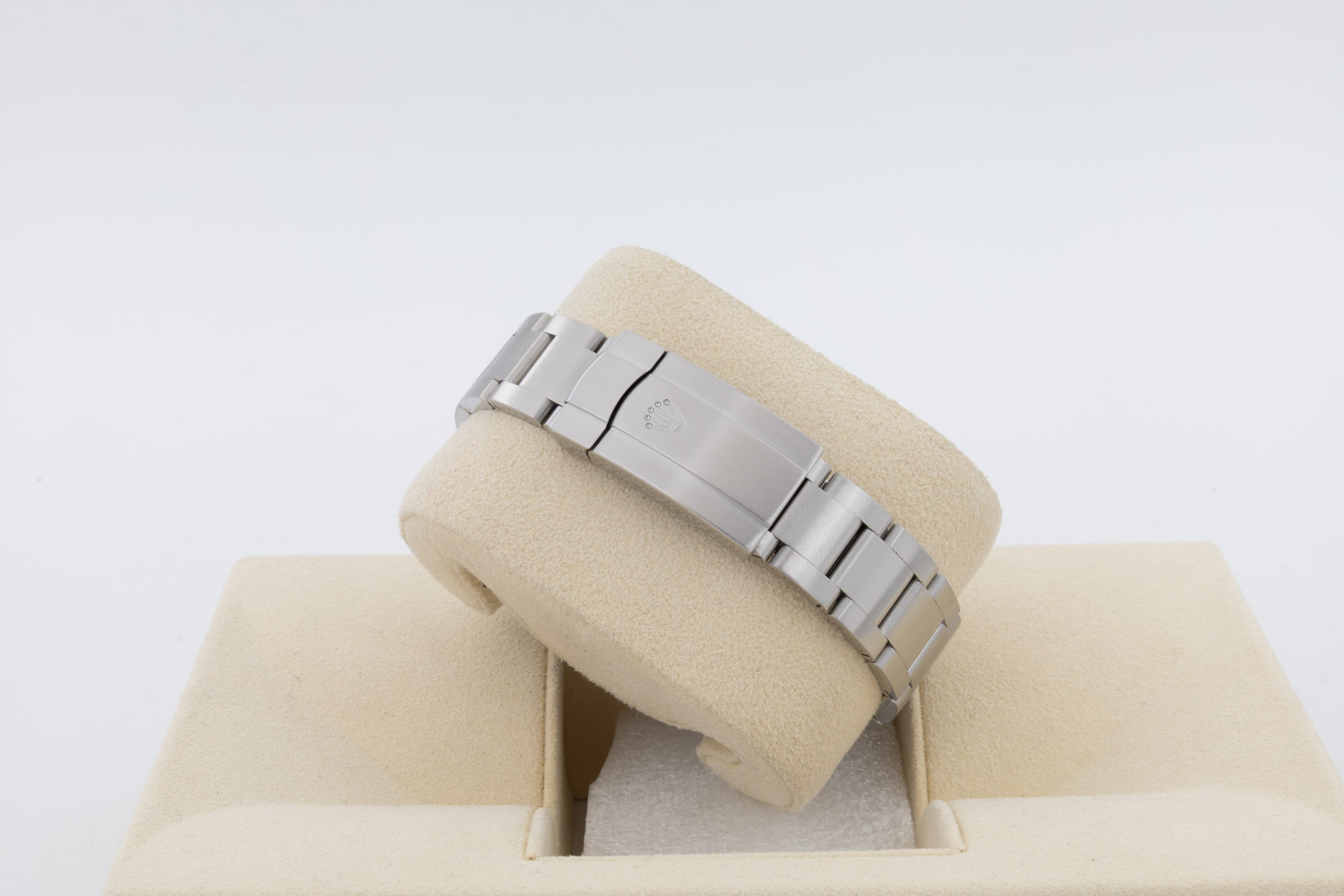 Rolex Oyster Perpetual 114300 quadrante Dark Rhodium del 2016 + service Rolex