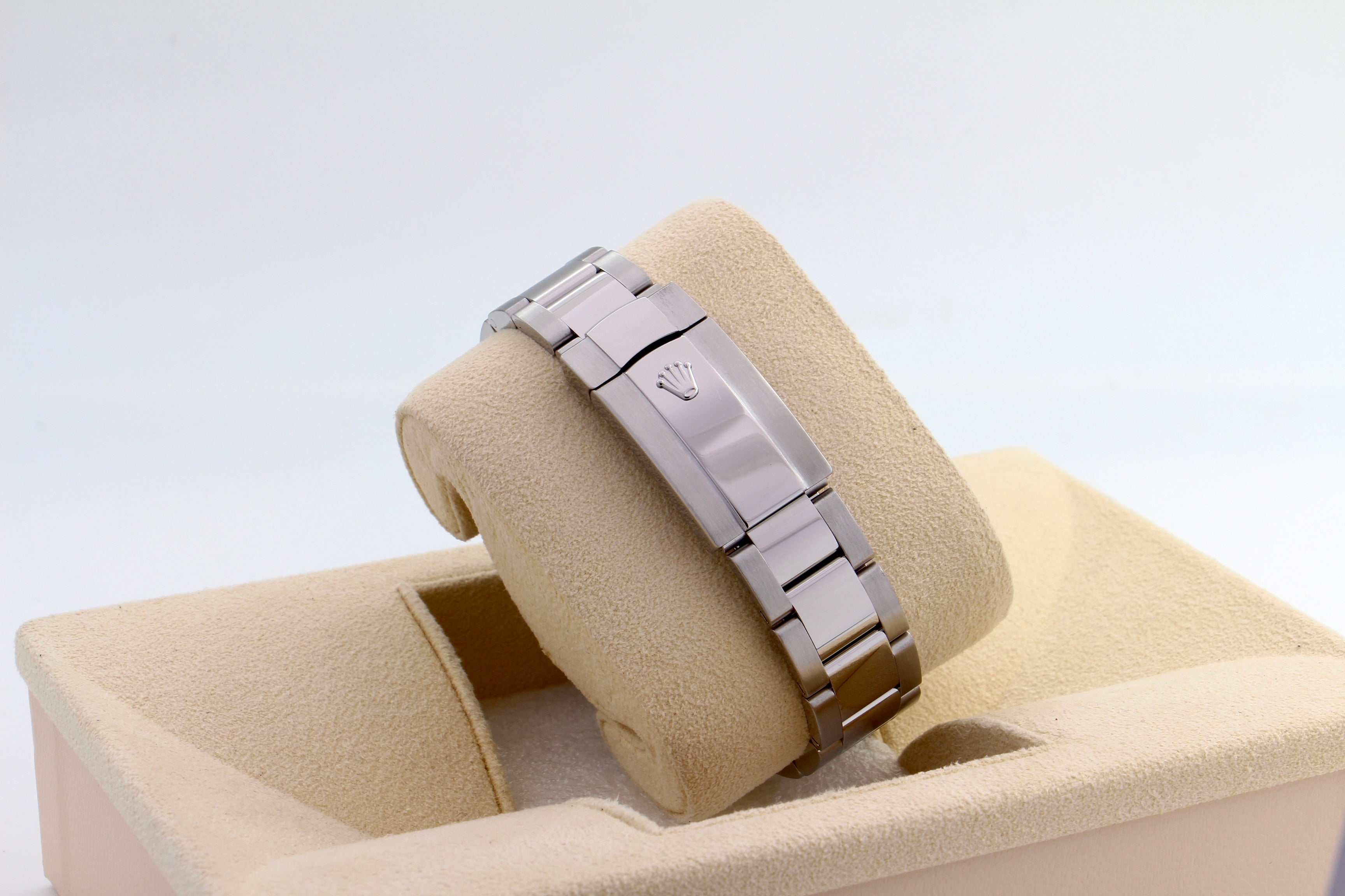 Rolex Datejust 116200 quadrante bianco "Roulette" del 2007