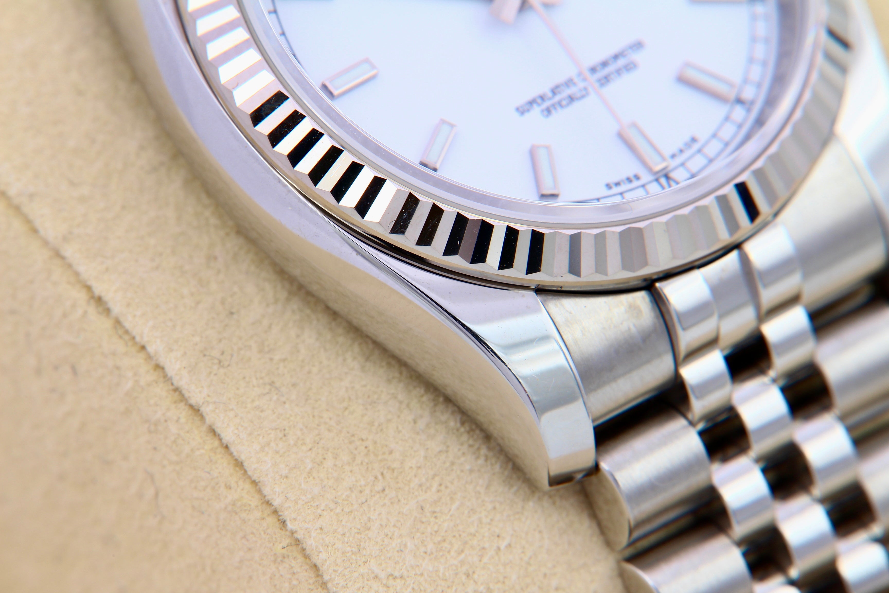Rolex Datejust 116234 quadrante bianco Roulette del 2007