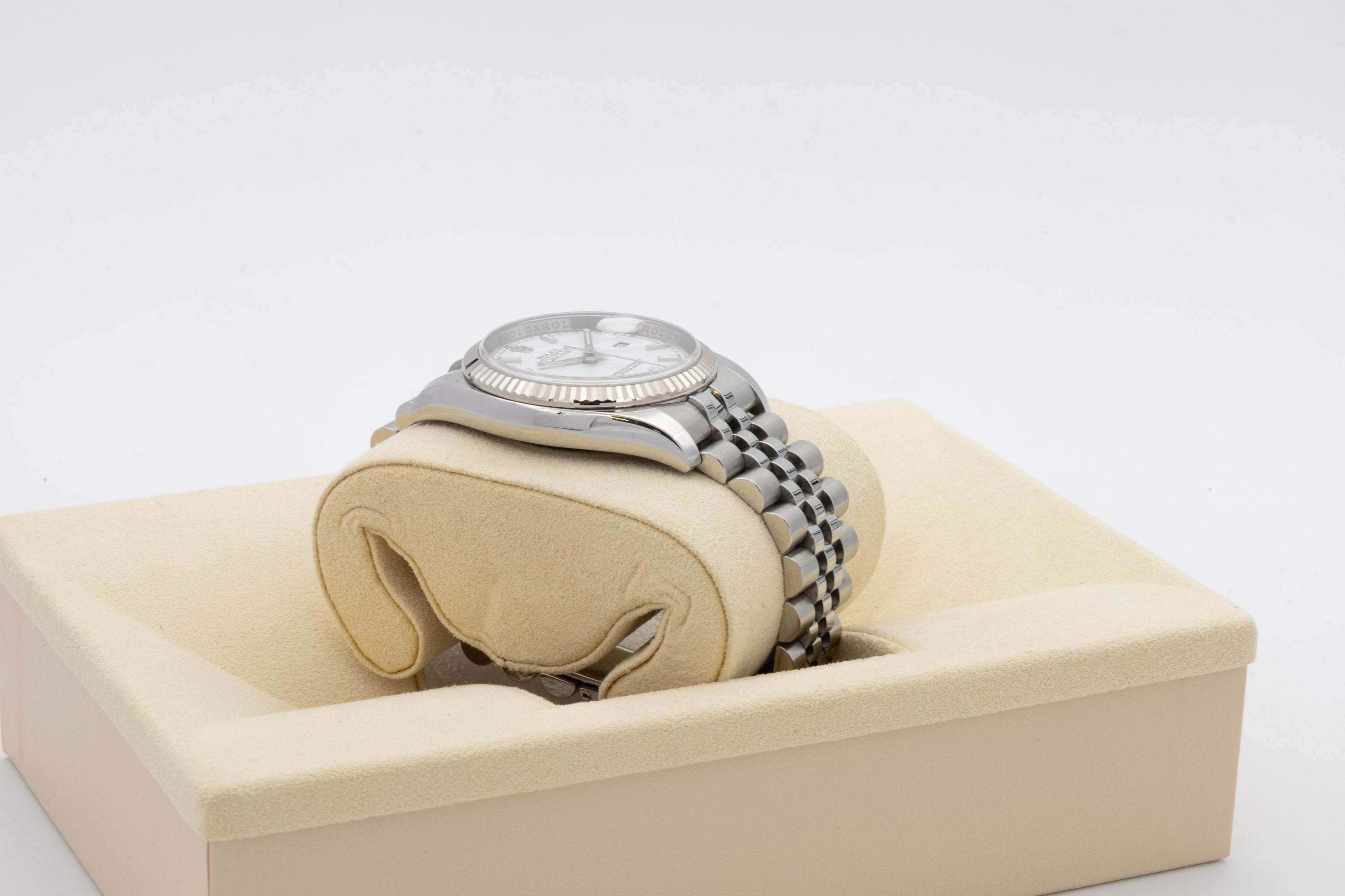 Rolex Datejust 116234 quadrante bianco Roulette del 2007