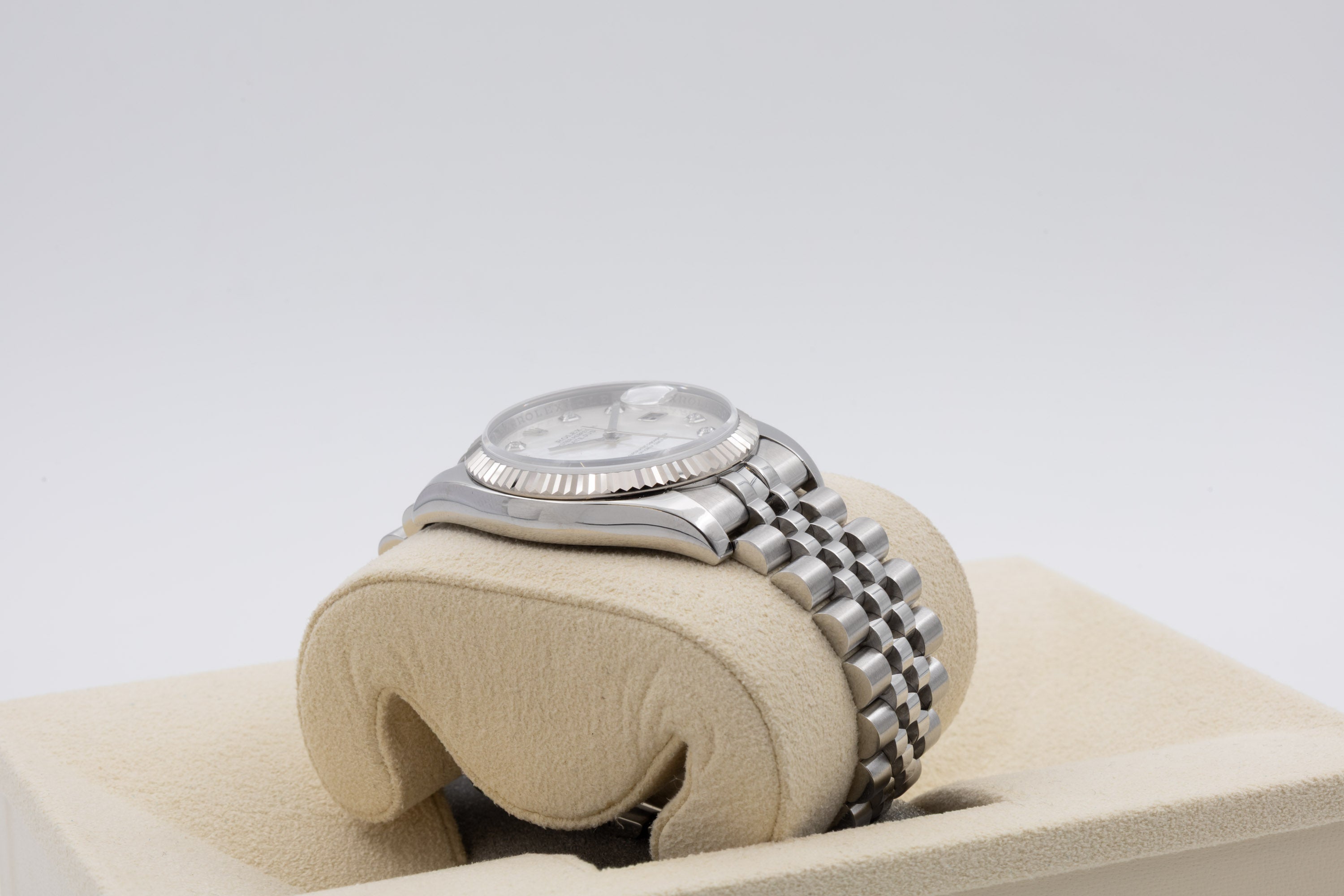 Rolex Datejust 116234 Zifferblatt Blau Roulette aus dem Jahr 2013