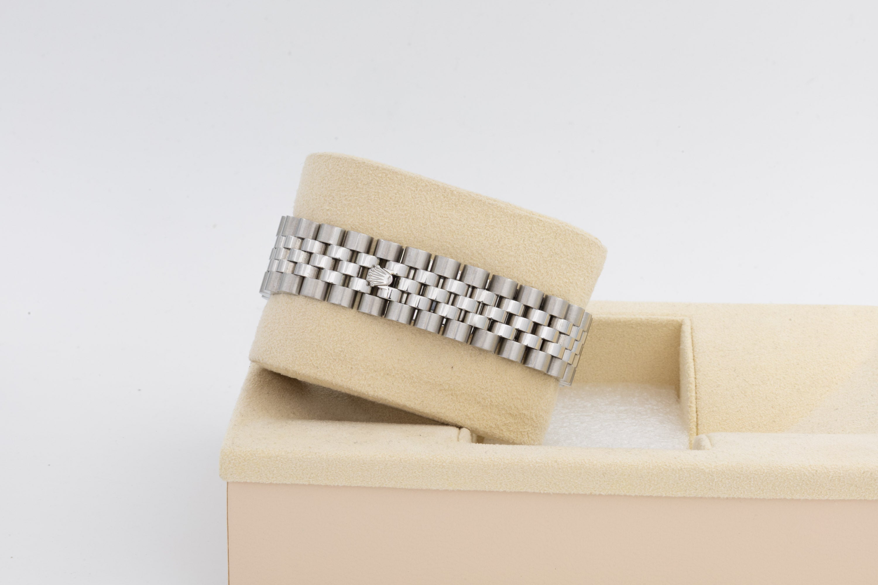 Rolex Datejust 116244 quadrante argento con ghiera e indici Diamanti del 2016 Italia