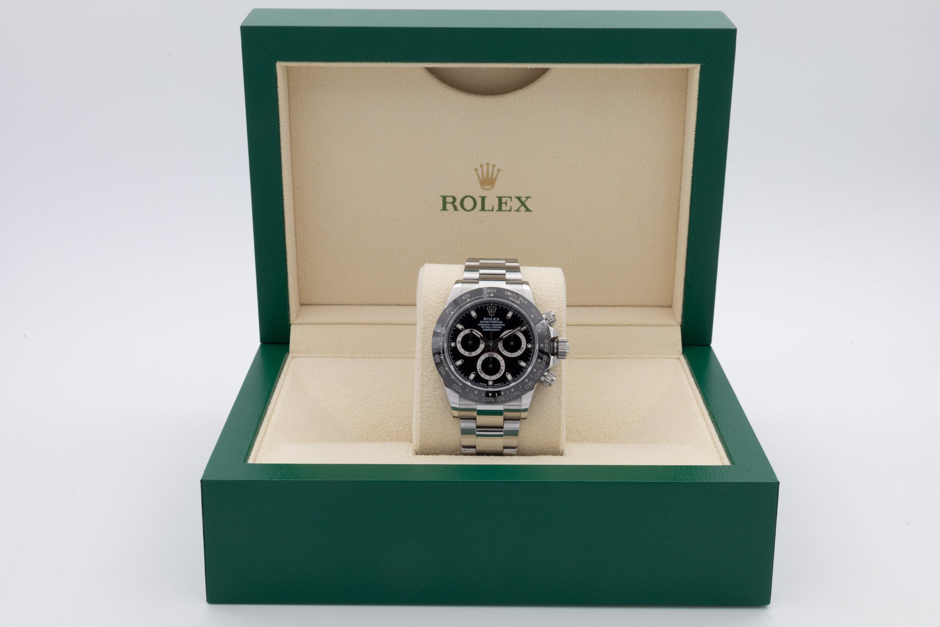 Rolex Daytona 116500LN quadrante nero del 2018