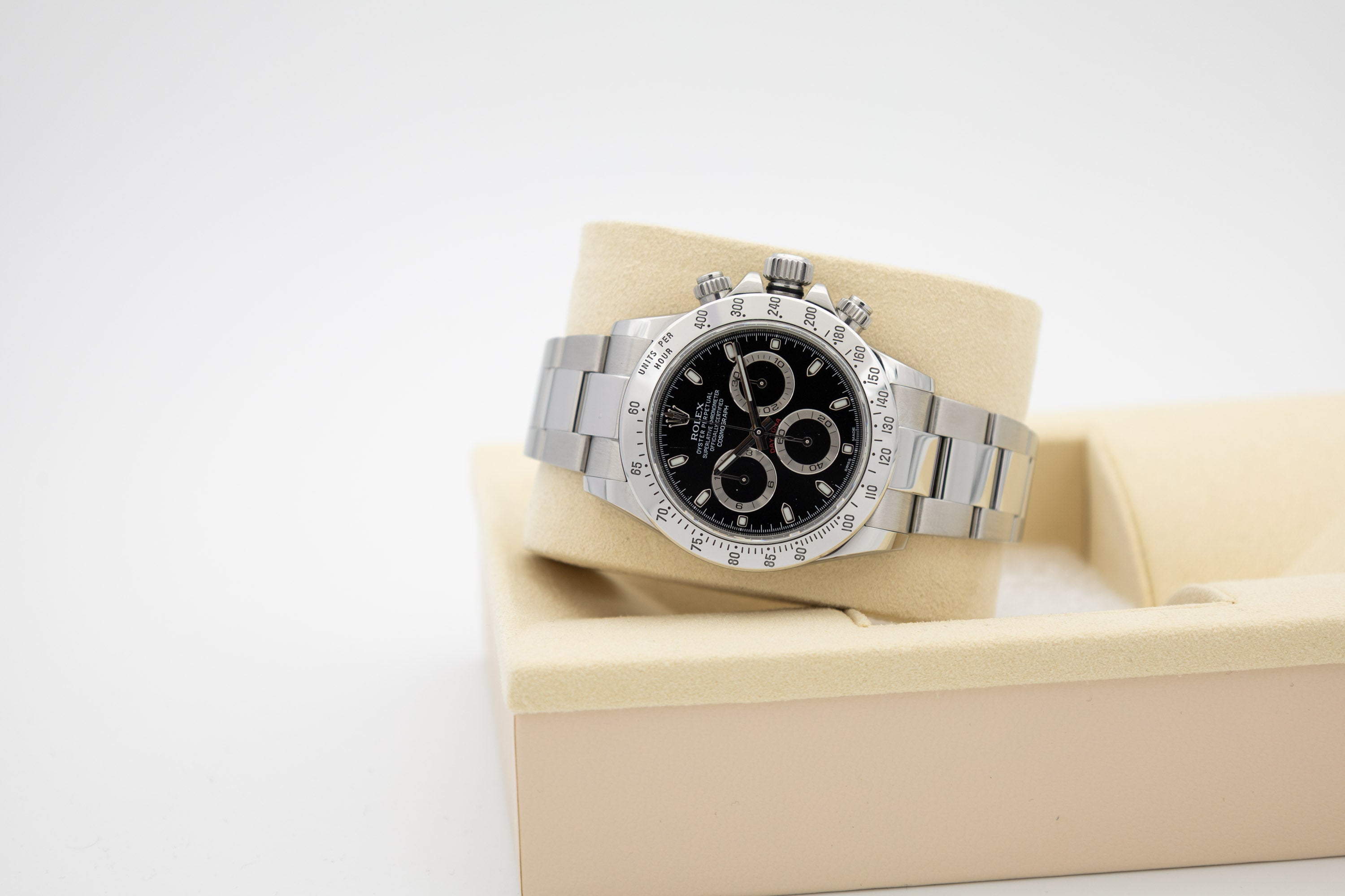 Rolex Daytona 116520 quadrante nero del 2014