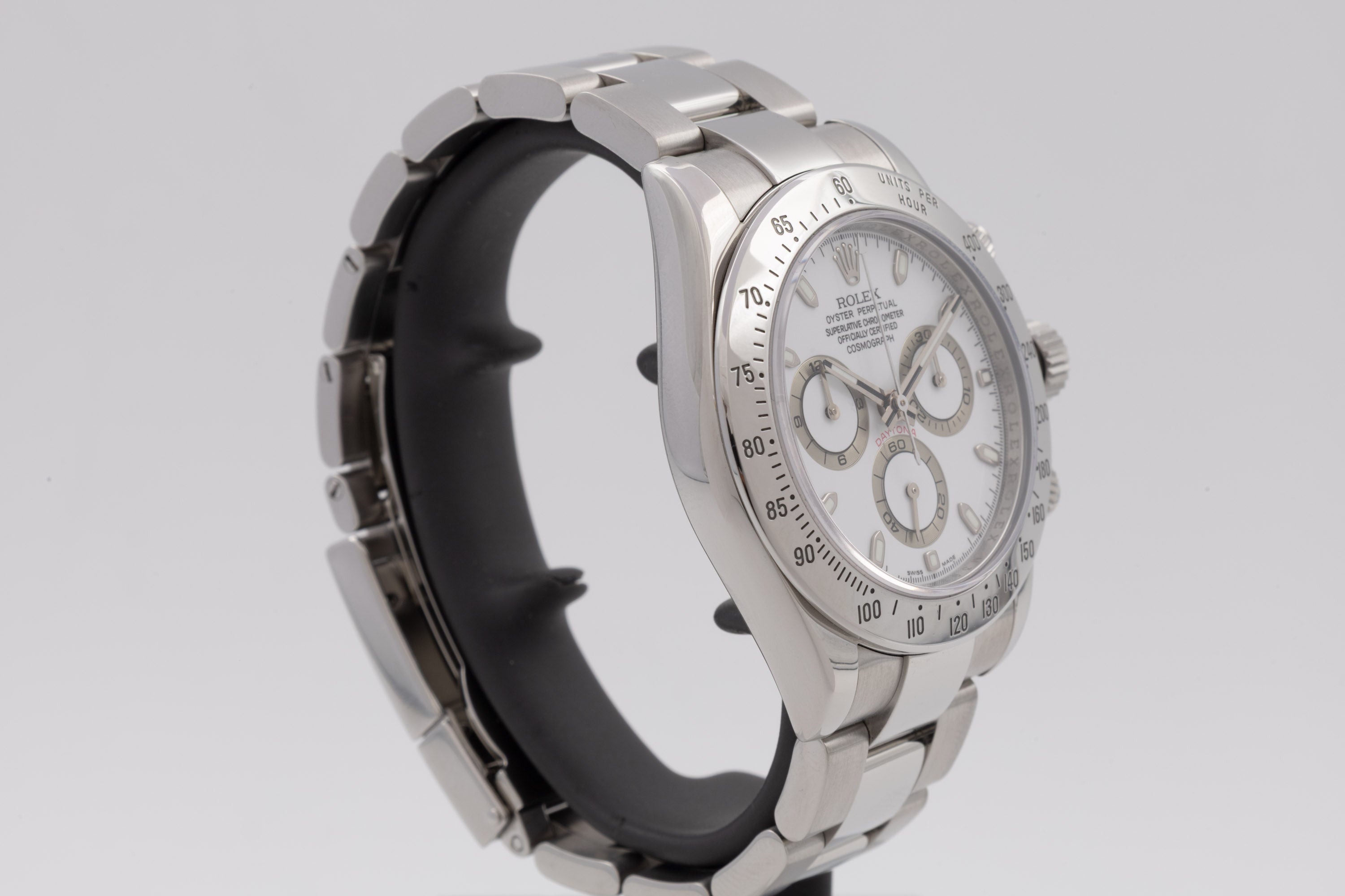 Rolex Daytona 116520 quadrante Bianco Luminova del 2008
