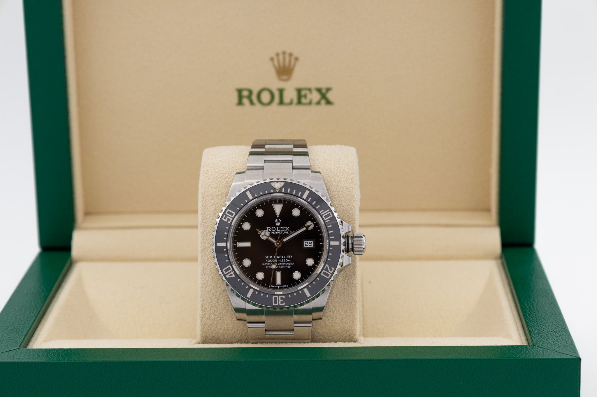 Rolex Sea-Dweller 116600 del 2015 garanzia Italia