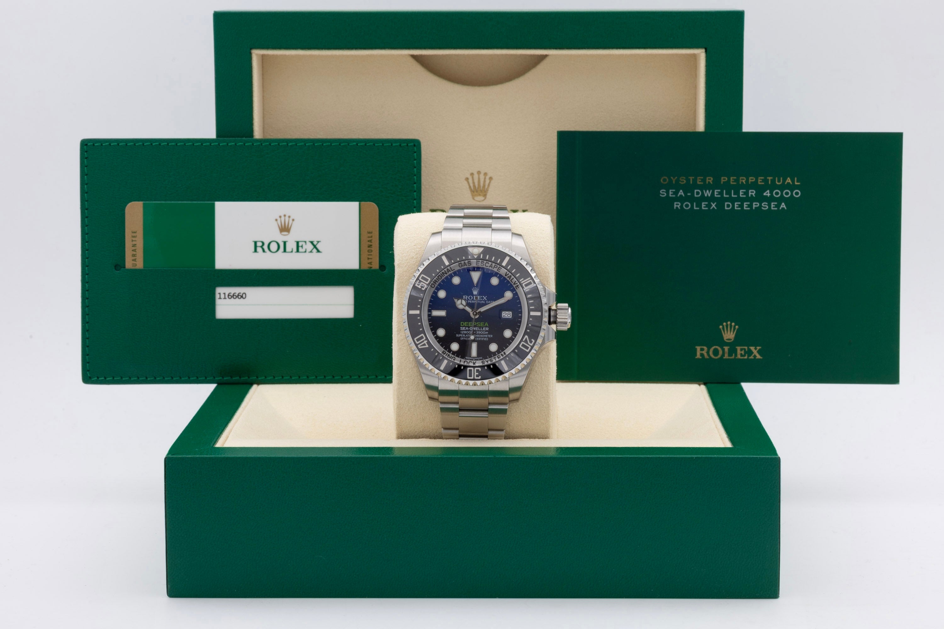 Rolex Deepsea 116660 James Cameron del 2016 NOS