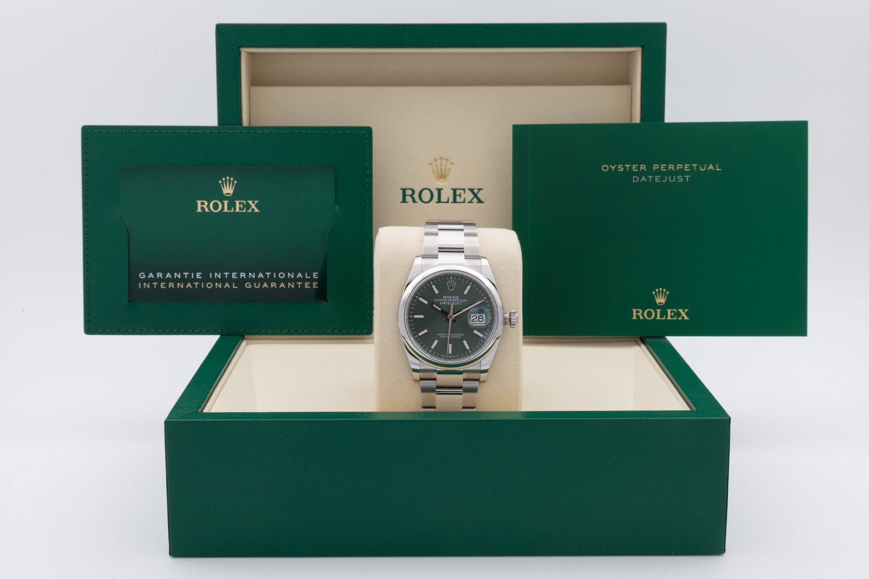 Rolex Datejust 126200 Verde Menta del 2025