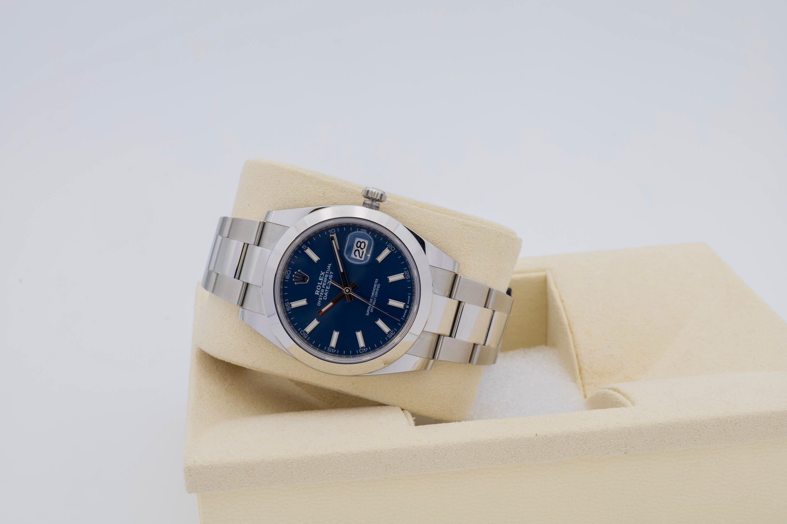 Rolex Datejust 68274 Blue Dial 1988