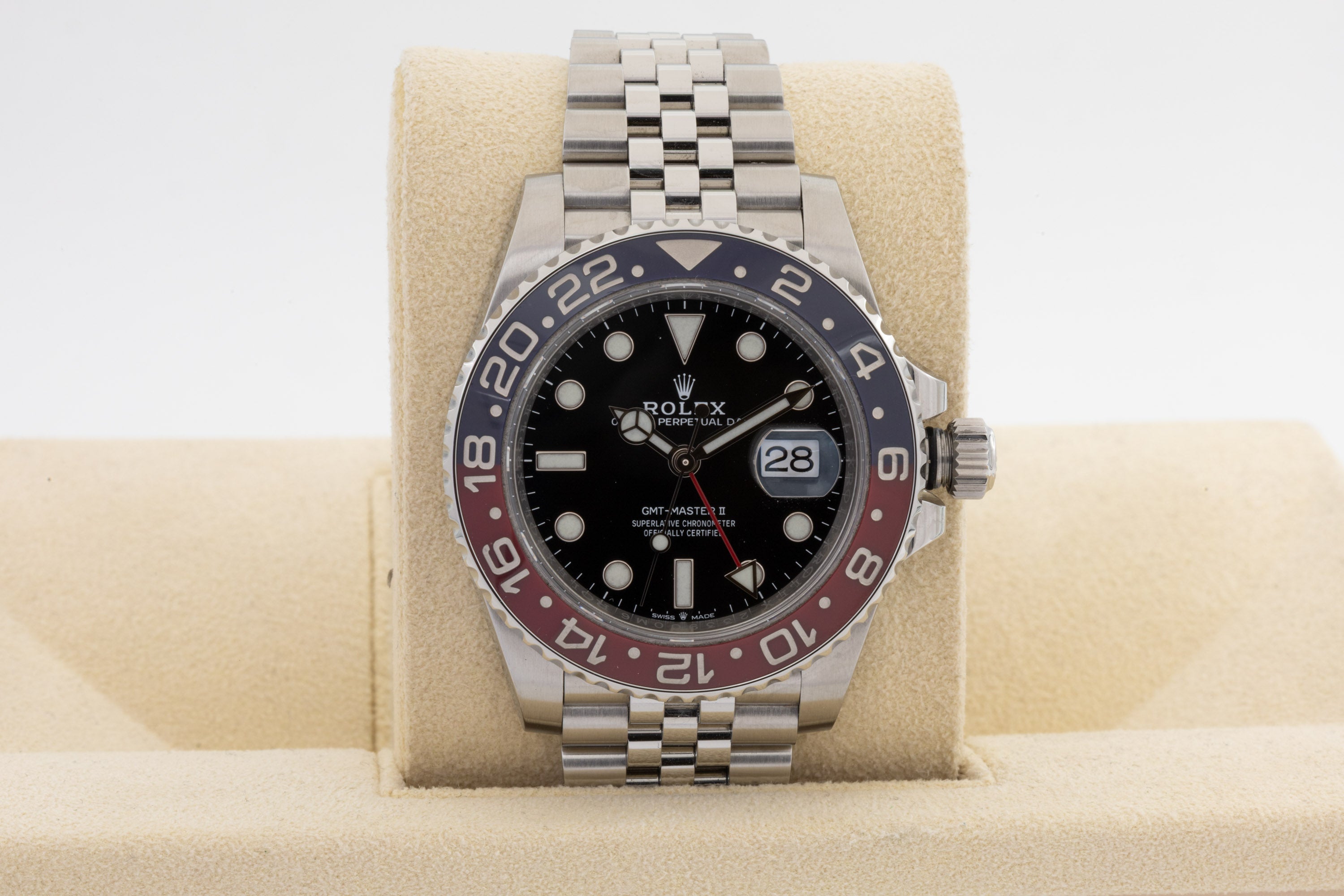 Rolex GMT-Master II Pepsi 126710BLRO Jubilee del 2018
