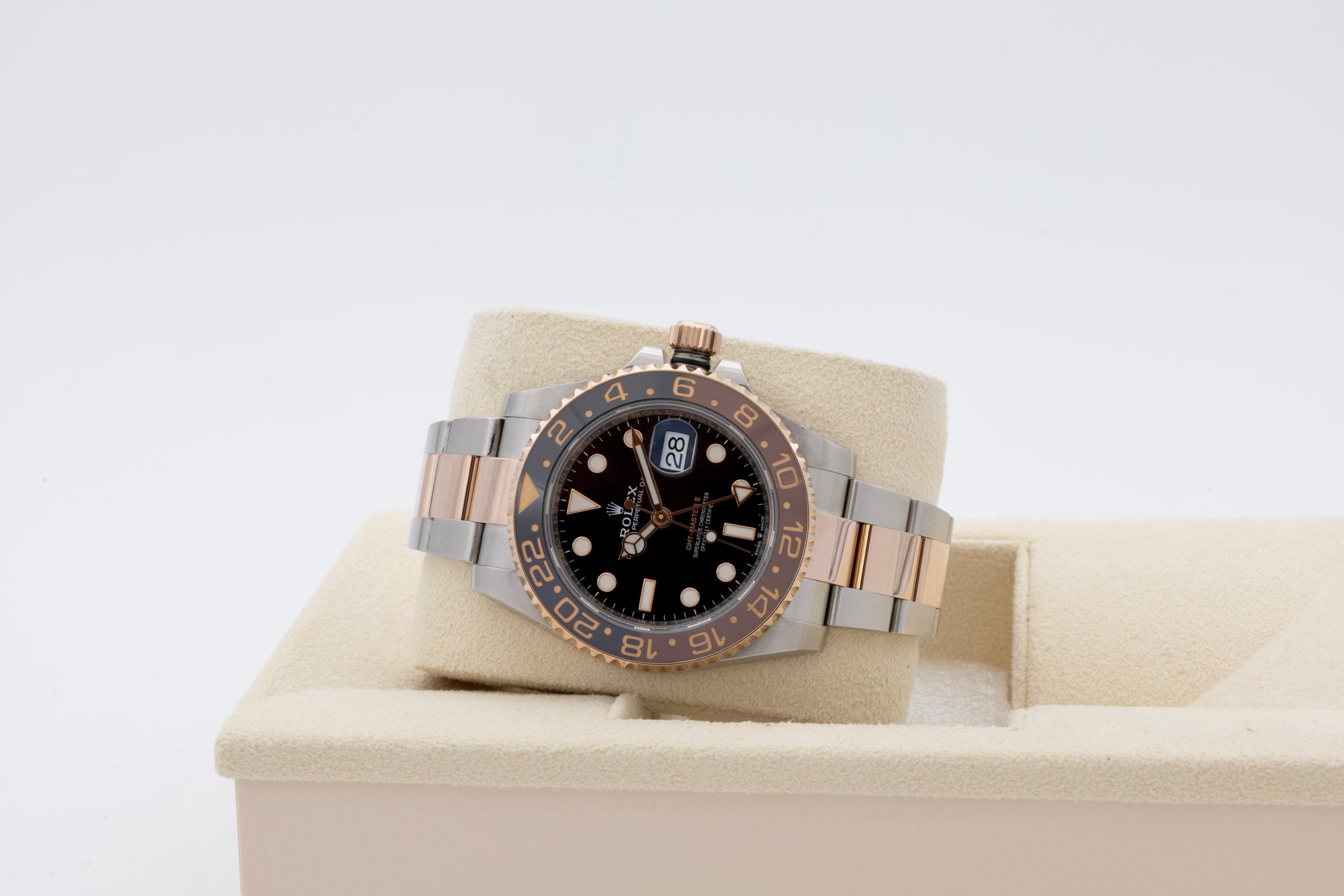 Rolex GMT-Master II Rootbeer 126711CHNR Everose de 2018