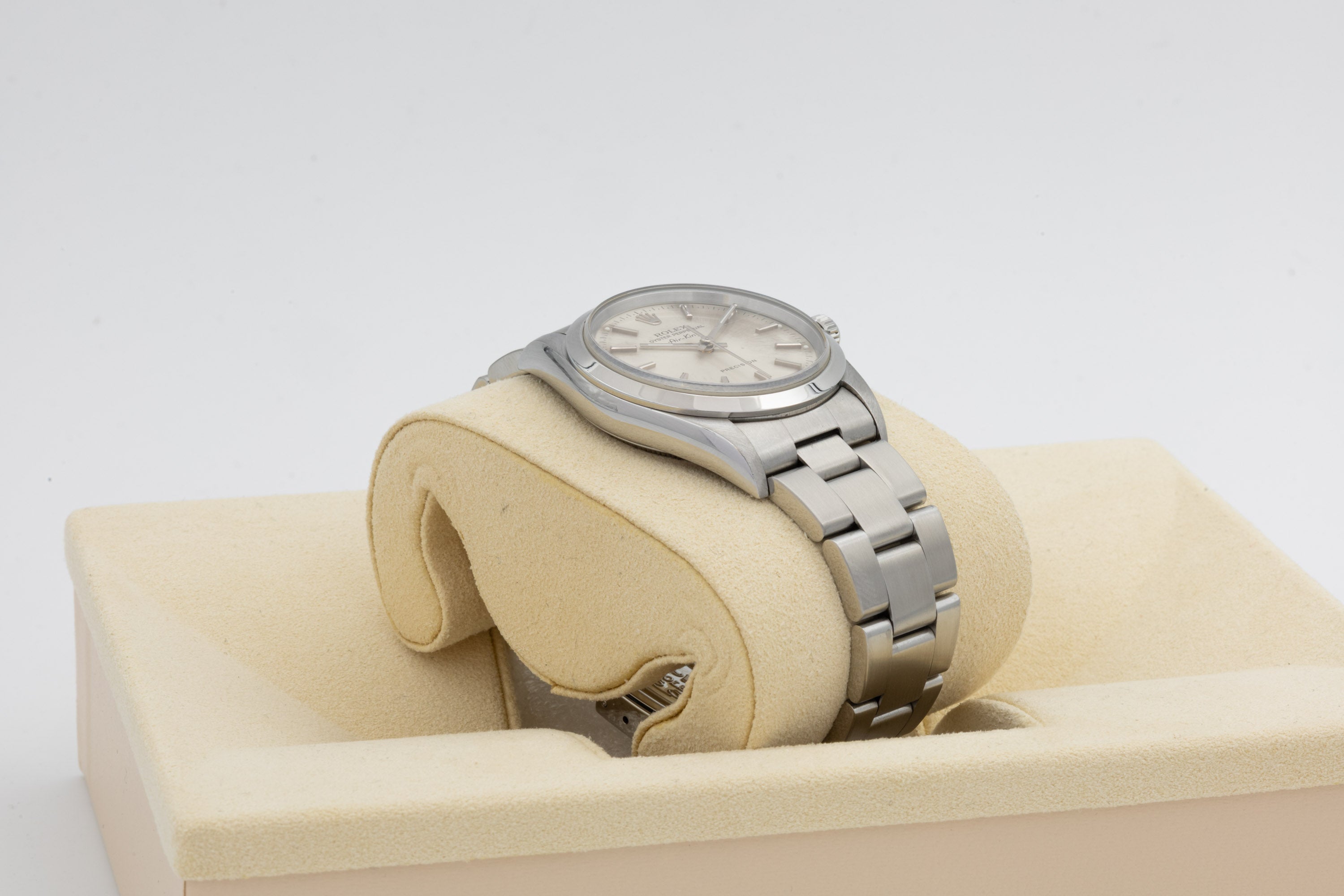 Rolex Air-King 14000 quadrante argento del 1999