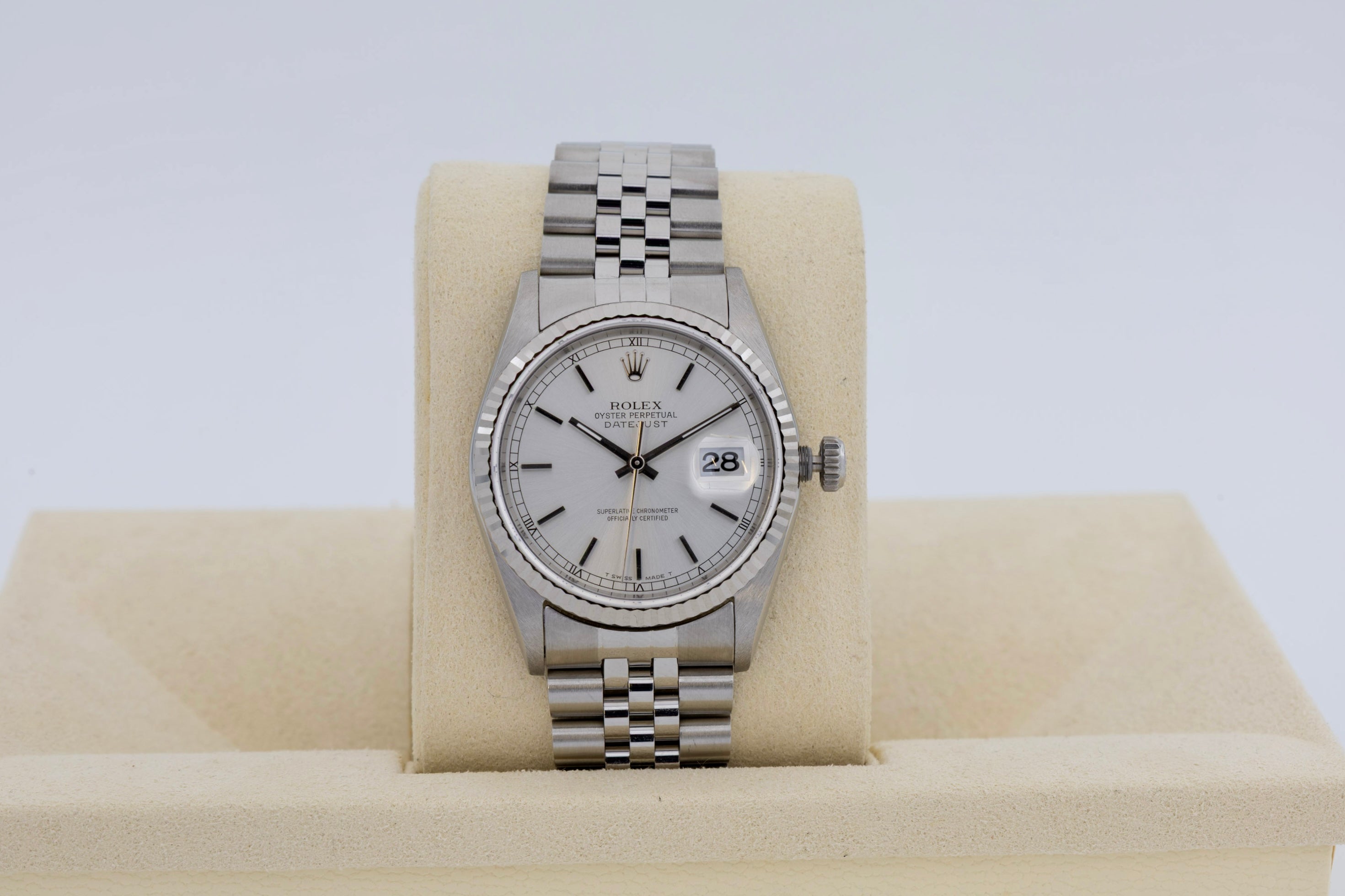 Rolex Datejust 116234 36mm White Dial Roulette 2007