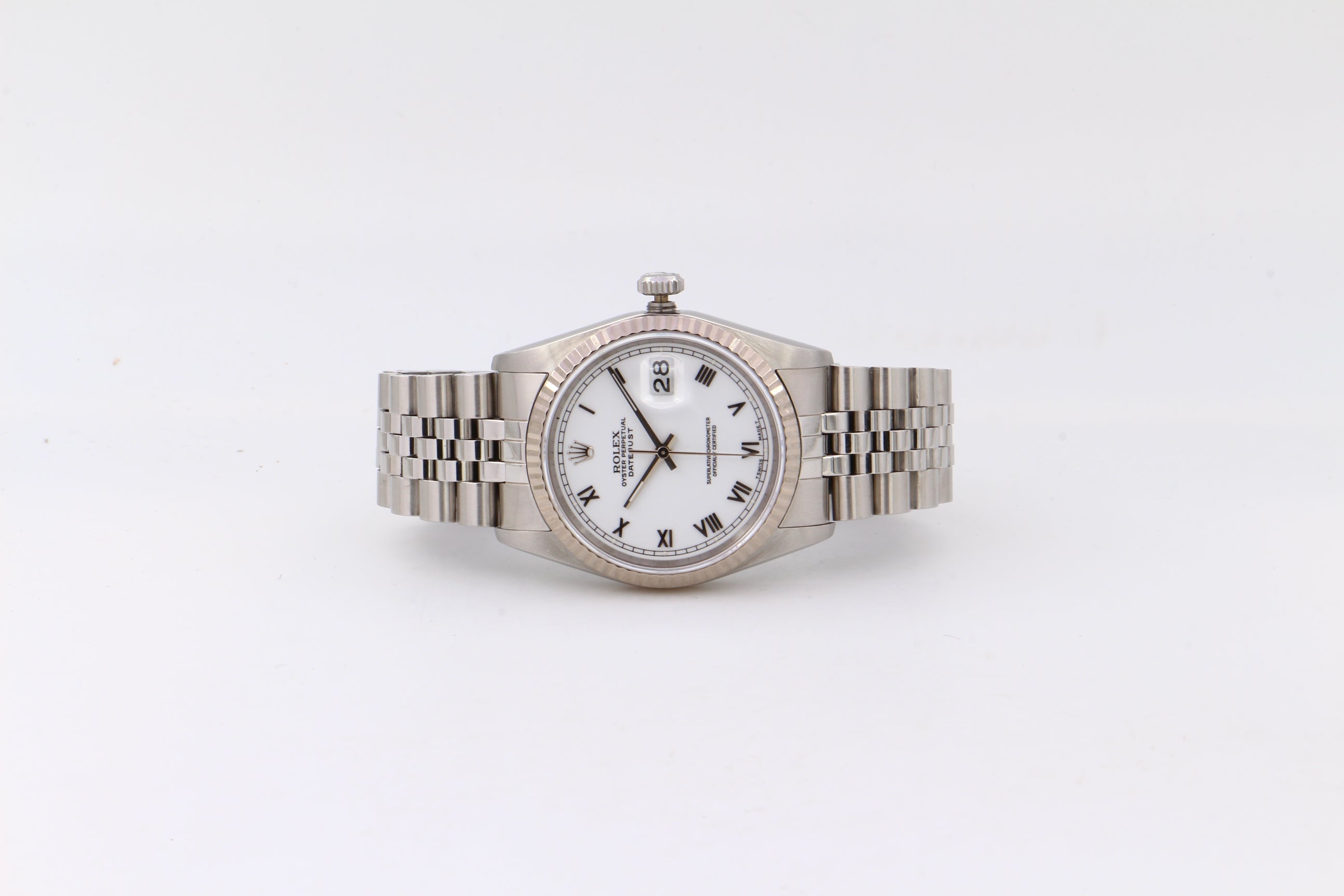Rolex Datejust 116234 36mm White Dial Roulette 2007