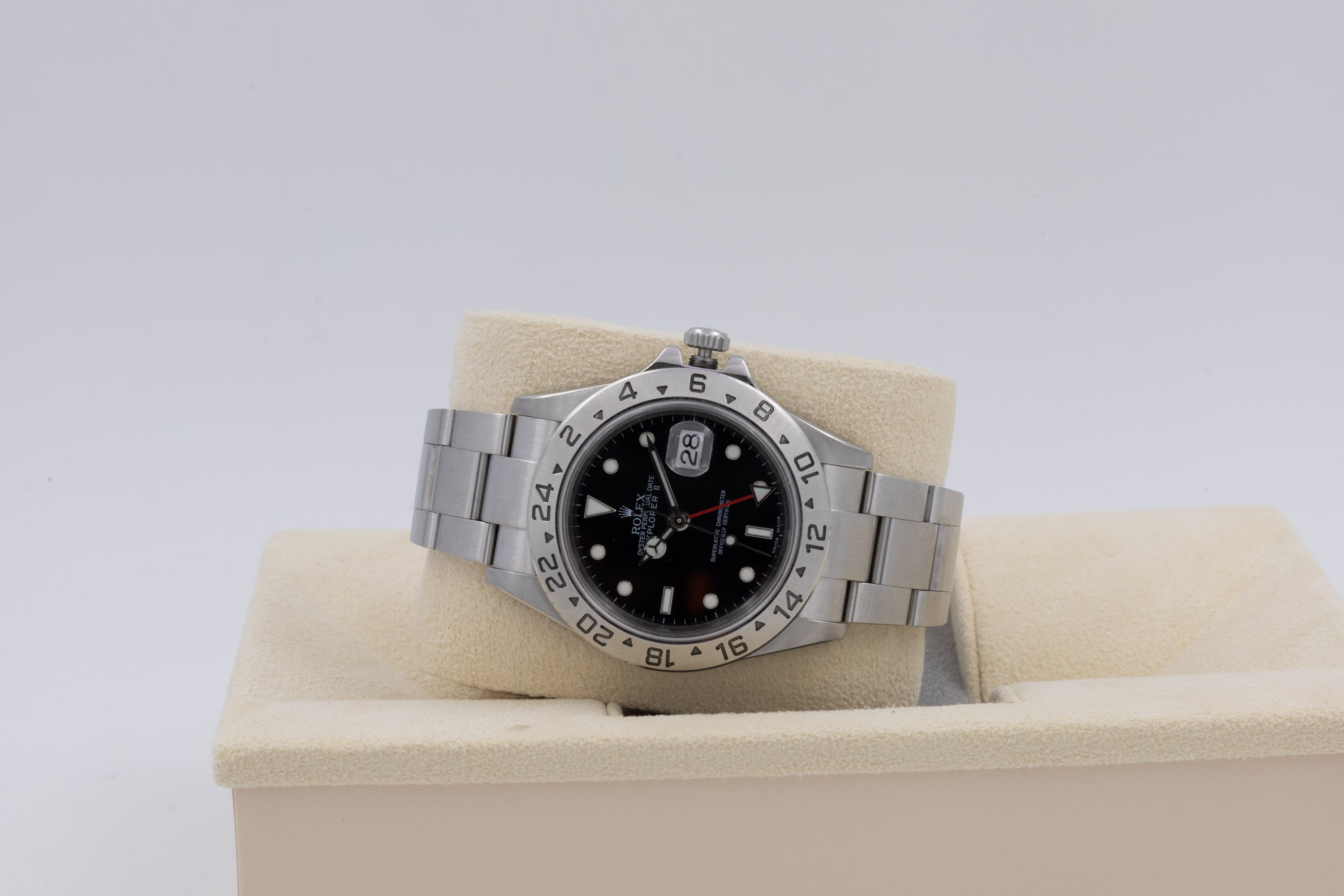 Rolex Explorer II 16570 esfera negra de 2005