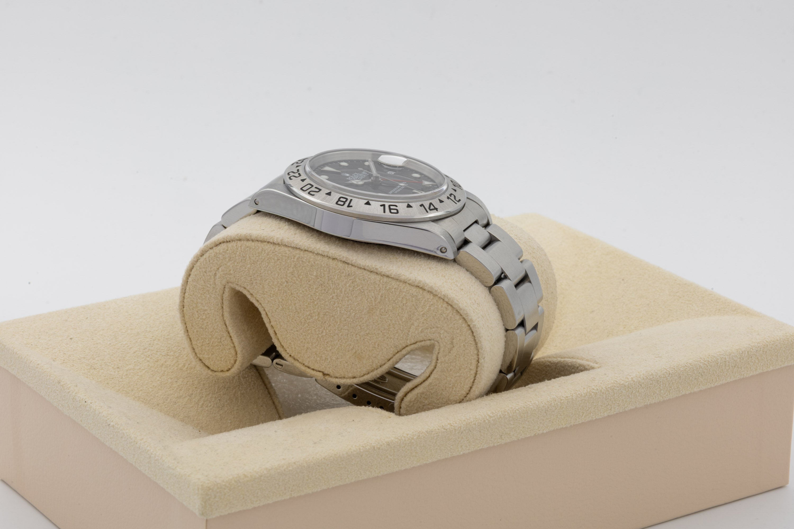 Rolex Explorer II 16570 quadrante nero del 2002