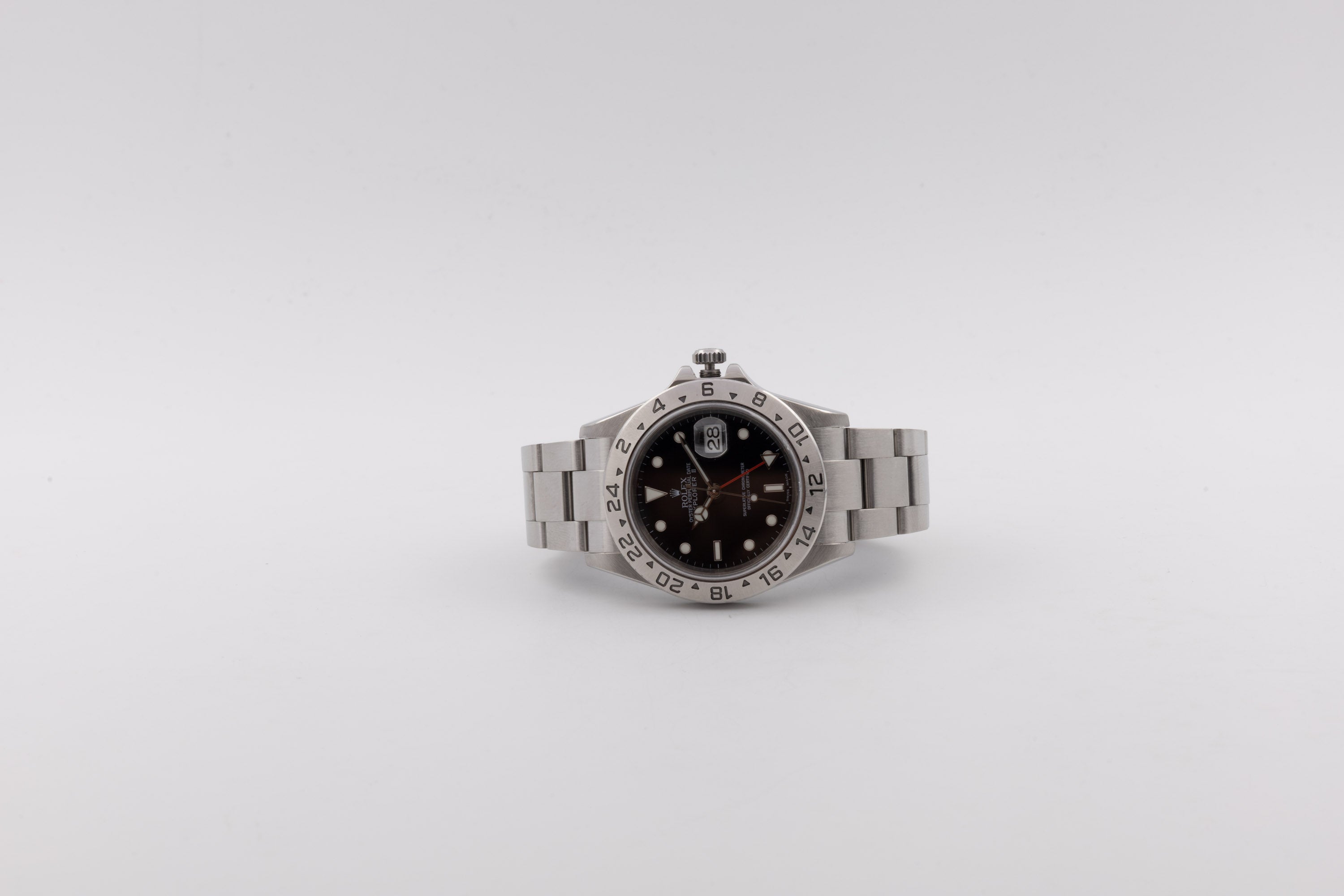 Rolex Explorer II 16570 black dial from 2005