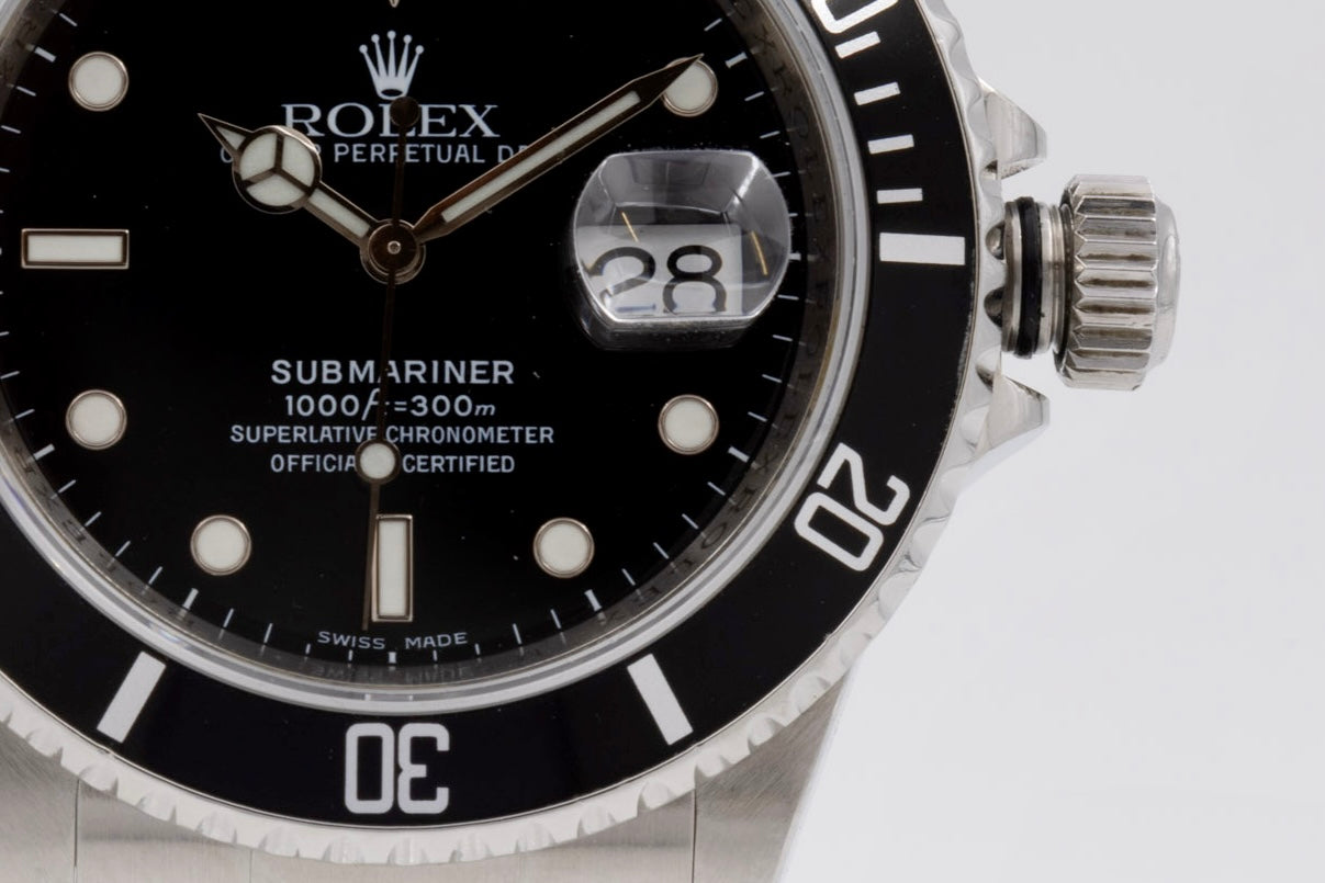Rolex Submariner Date 16610 del 2008 RRR