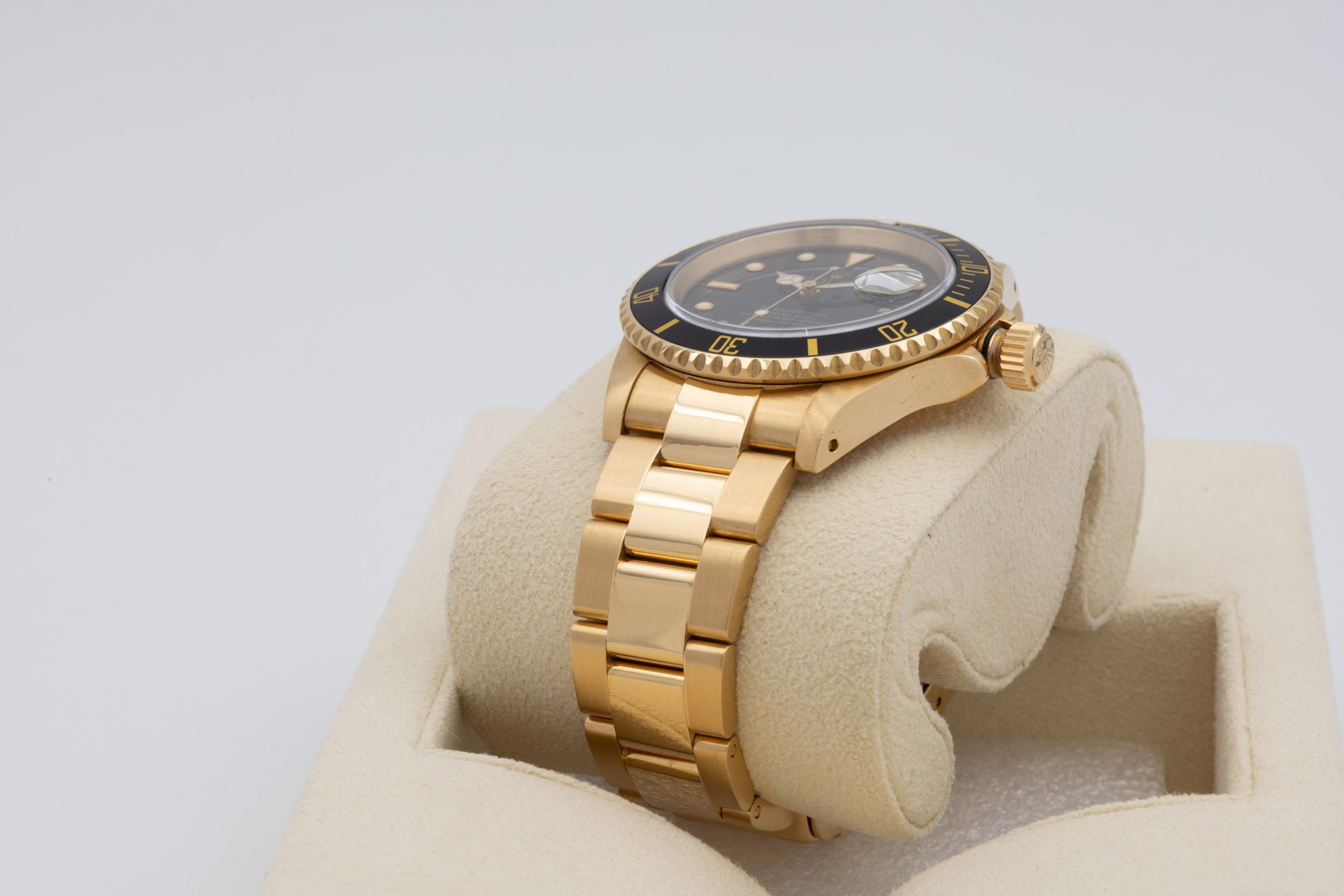 Rolex Submariner Date 16618 quadrante nero Service Rolex del 1991