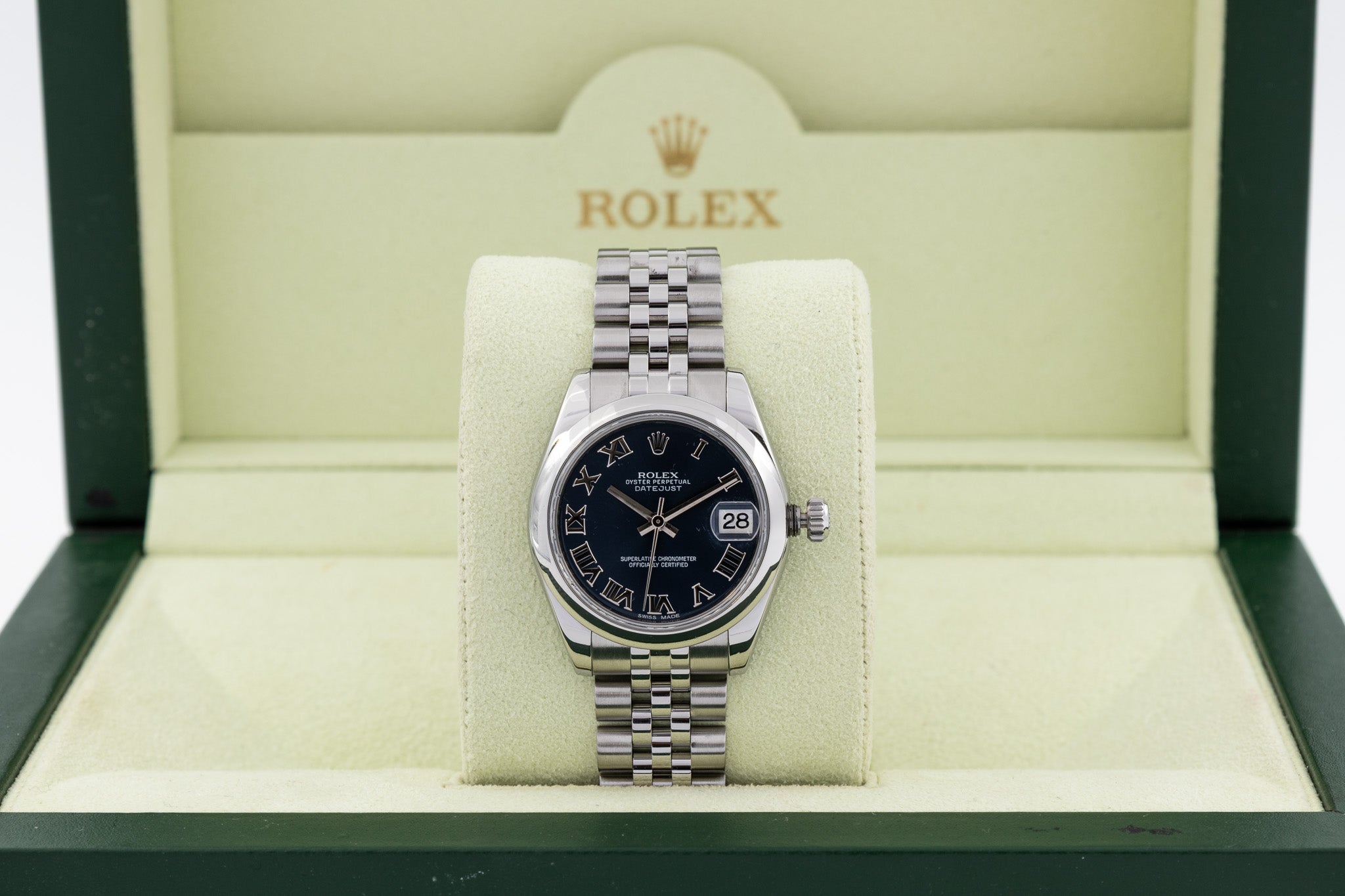 Rolex Datejust 116234 36mm White Dial Roulette 2007