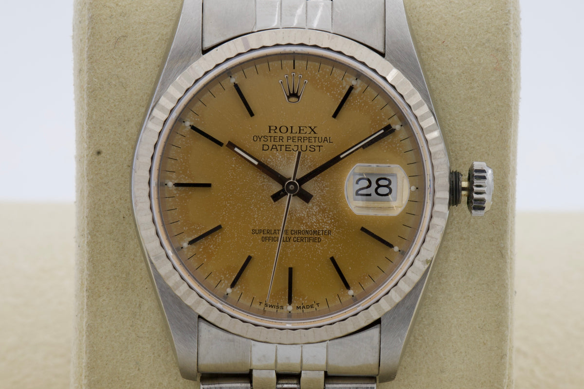 Rolex Datejust 16234 quadrante orange del 1994