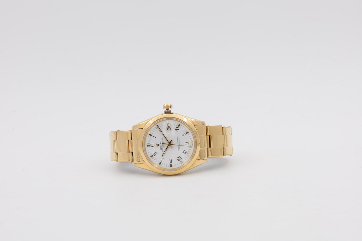Rolex Oyster Perpetual Date FULL GOLD Rivetti 1500 del 1973