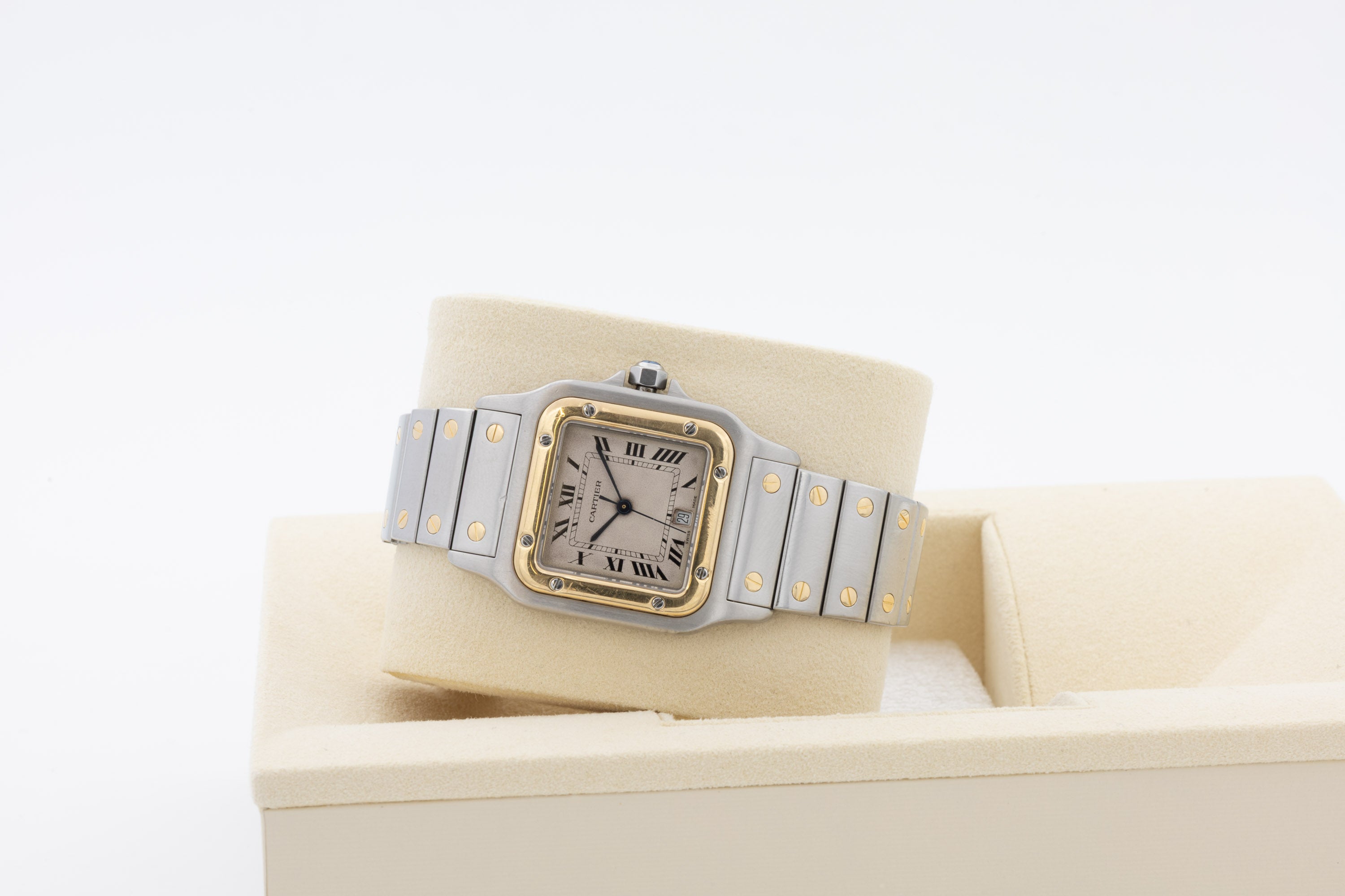 Santos De Cartier Galbèe - modello medio acciaio & oro Italia