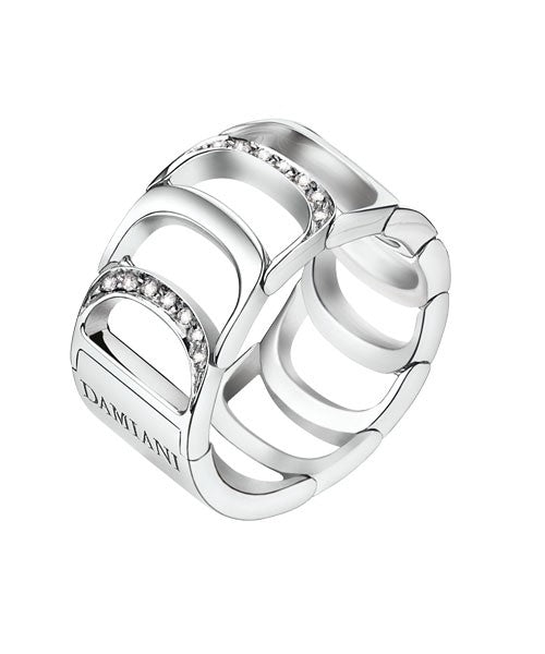 Damianissima white gold and diamond ring, Damiani