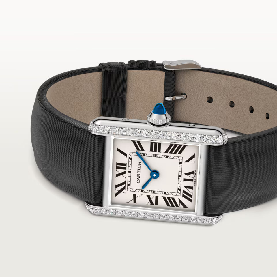 Cartier Tank Must con diamanti - Modello Piccolo NEW 2025 NOS -10%