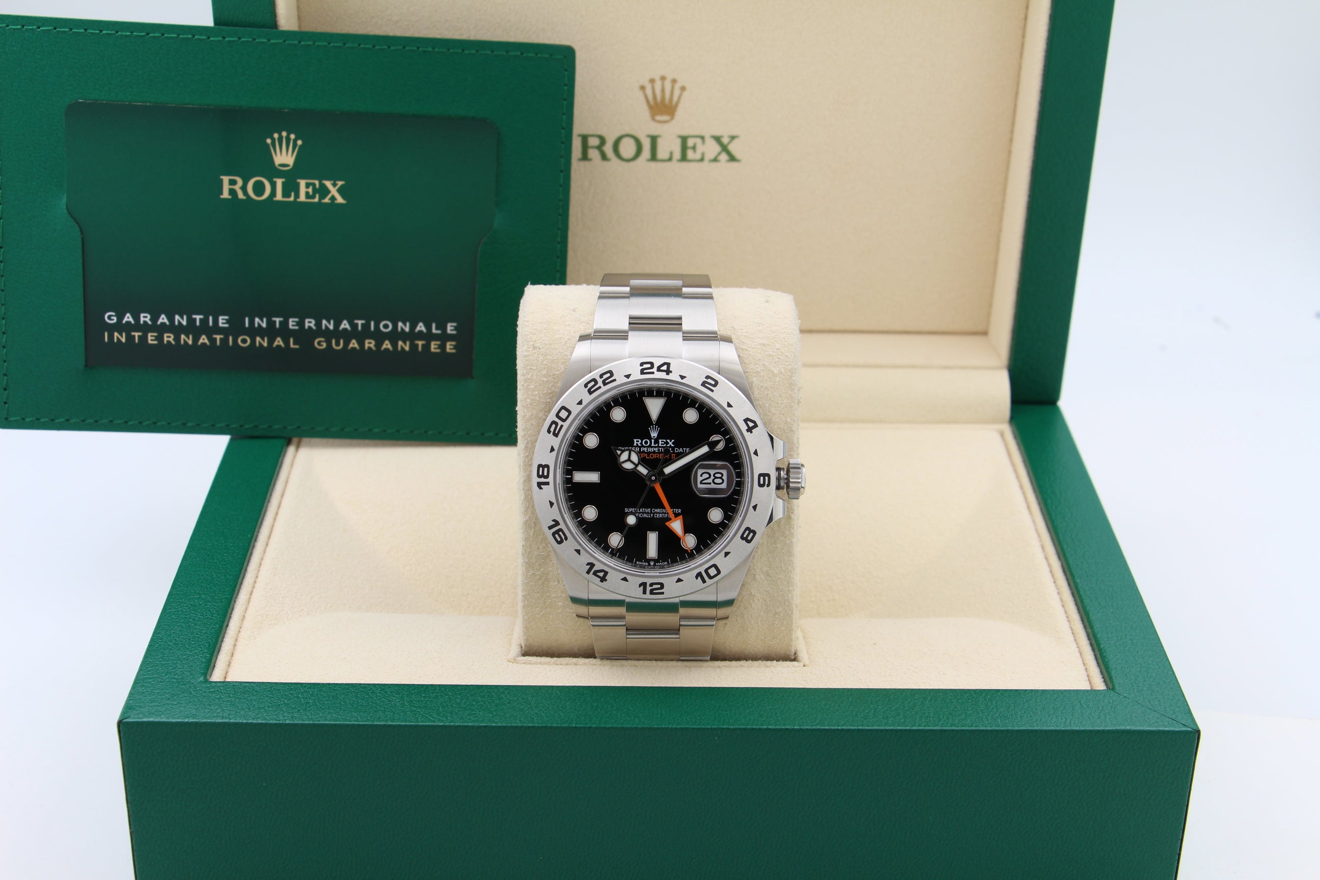Rolex Explorer II 226570 cadran noir NEUF de 2025