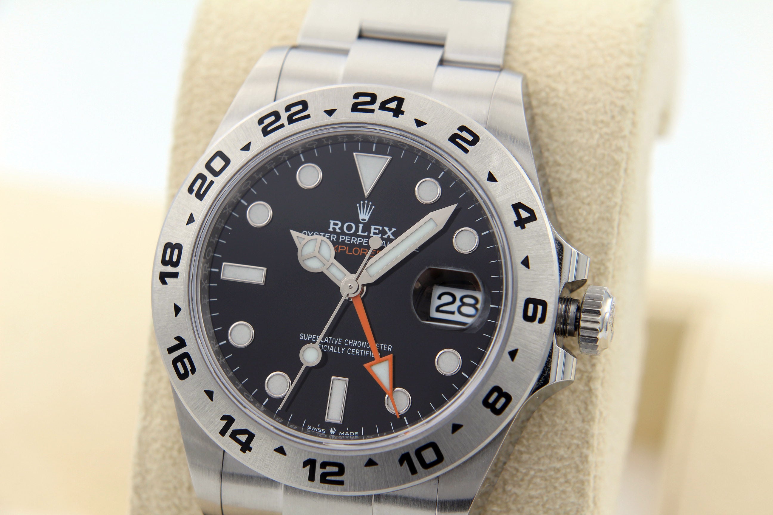 Rolex Explorer II 226570 esfera negra NUEVO de 2025