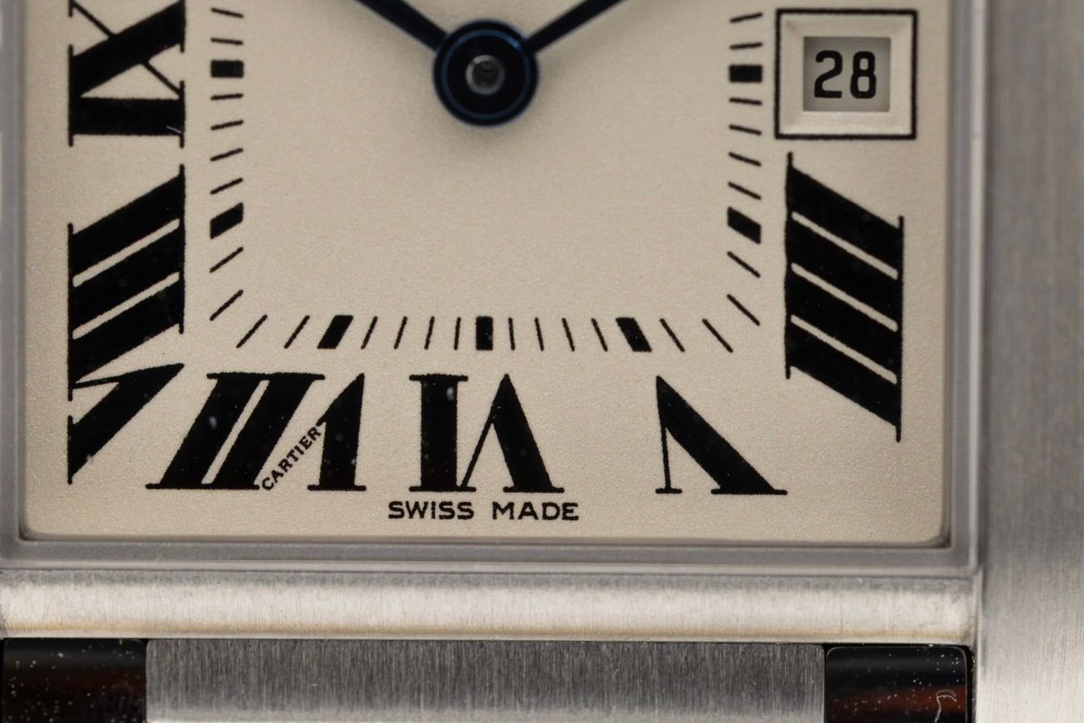 Cartier Tank Française data - Italia NOS