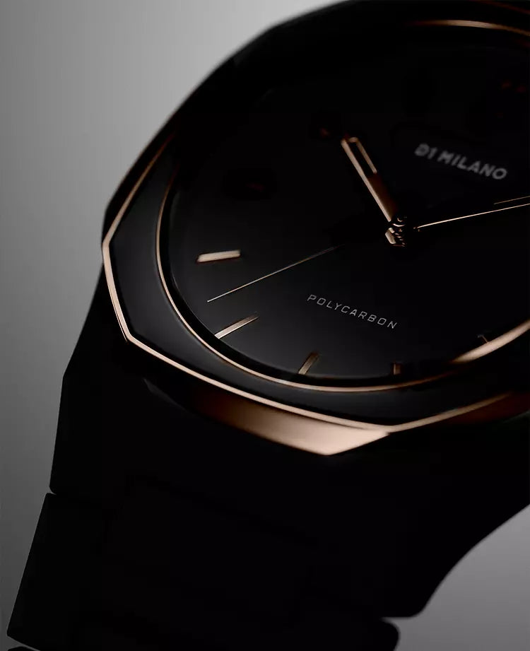 Orologio Policarbon Gold Mesh, 37 mm, D1 Milano