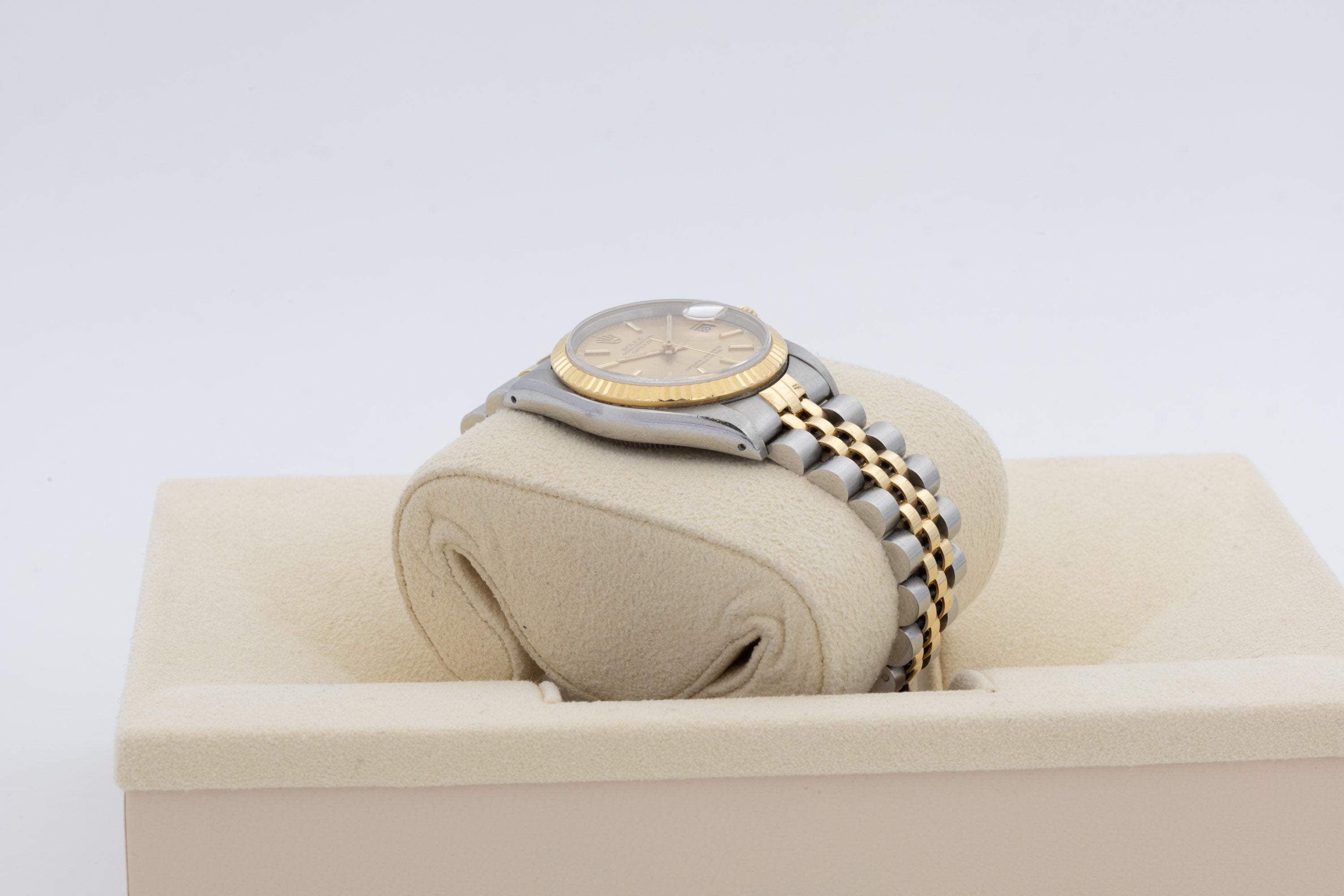 Rolex Datejust 68273 Champagner-Zifferblatt aus dem Jahr 1992