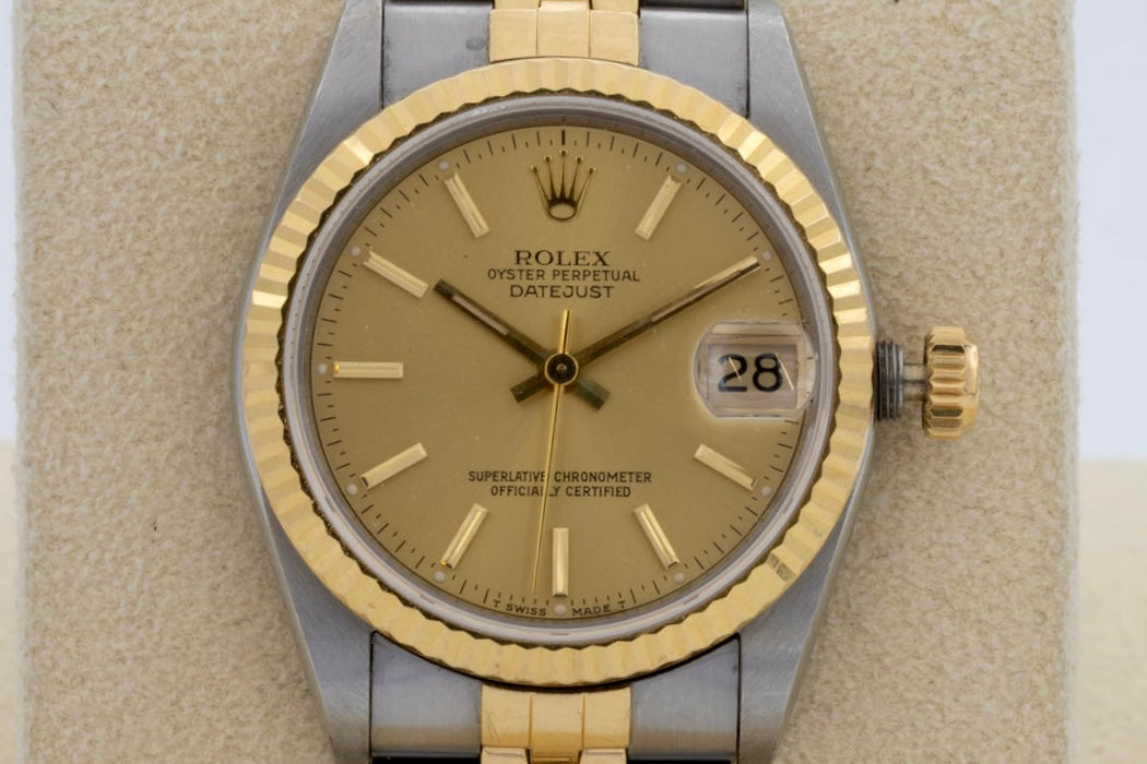 Rolex Datejust 68273 Champagner-Zifferblatt aus dem Jahr 1992
