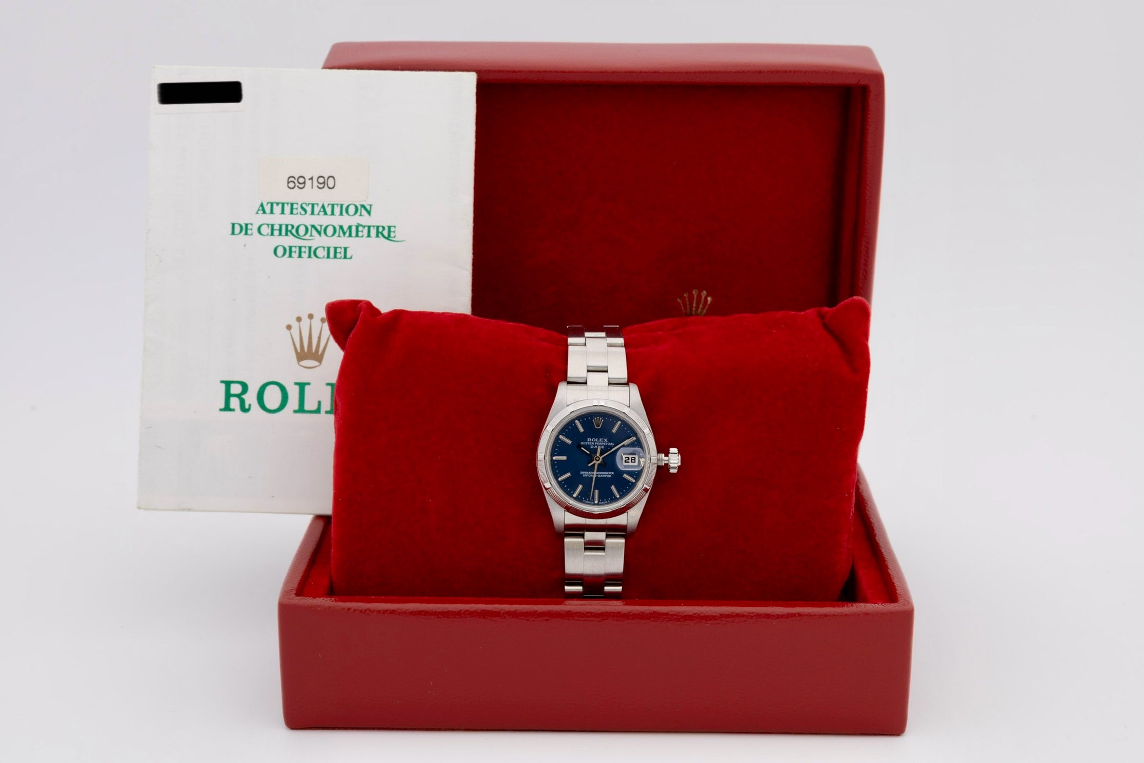 Rolex Datejust 68274 White Dial 1985