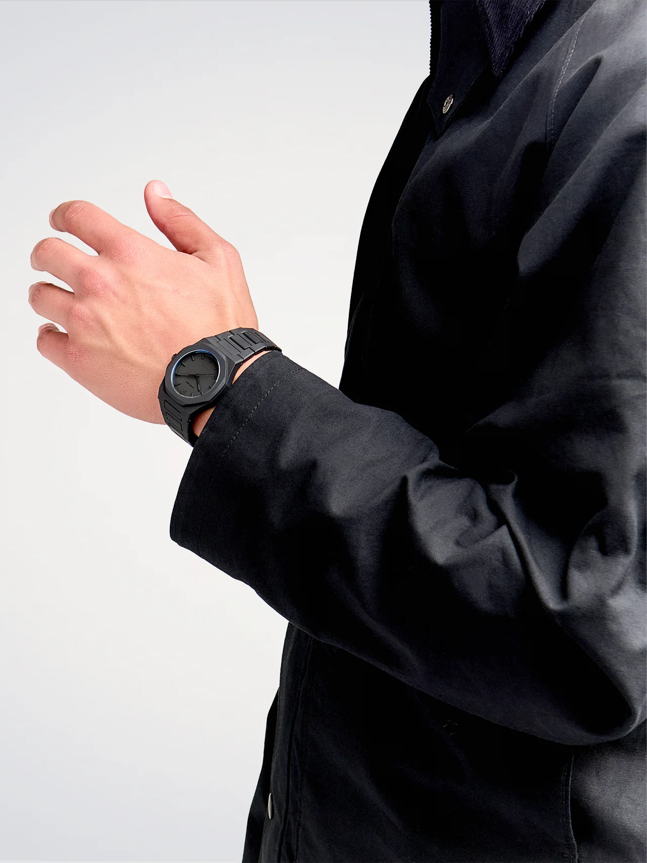 Orologio Shadow Polycarbon, 40,5 mm, D1 Milano