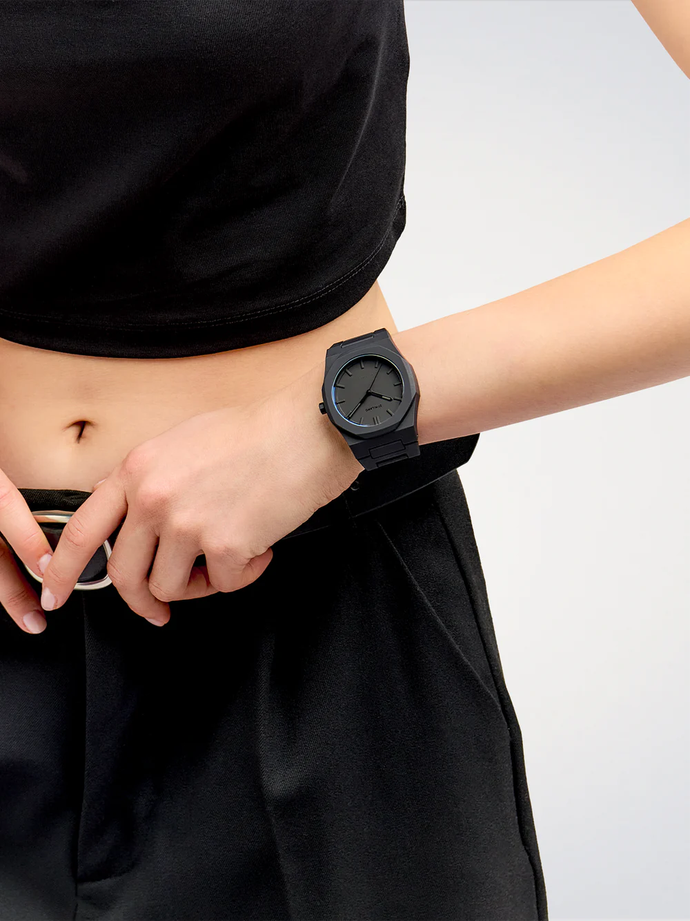 Orologio Shadow Polycarbon, 40,5 mm, D1 Milano