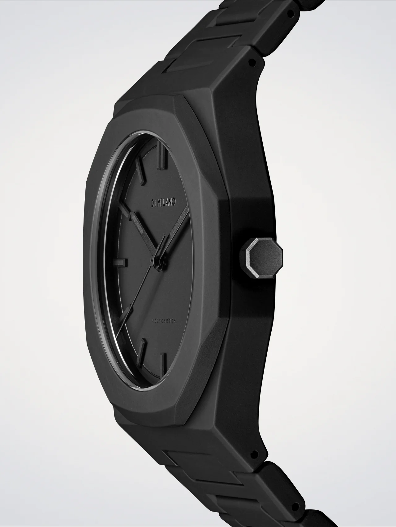 Orologio Shadow Polycarbon, 40,5 mm, D1 Milano