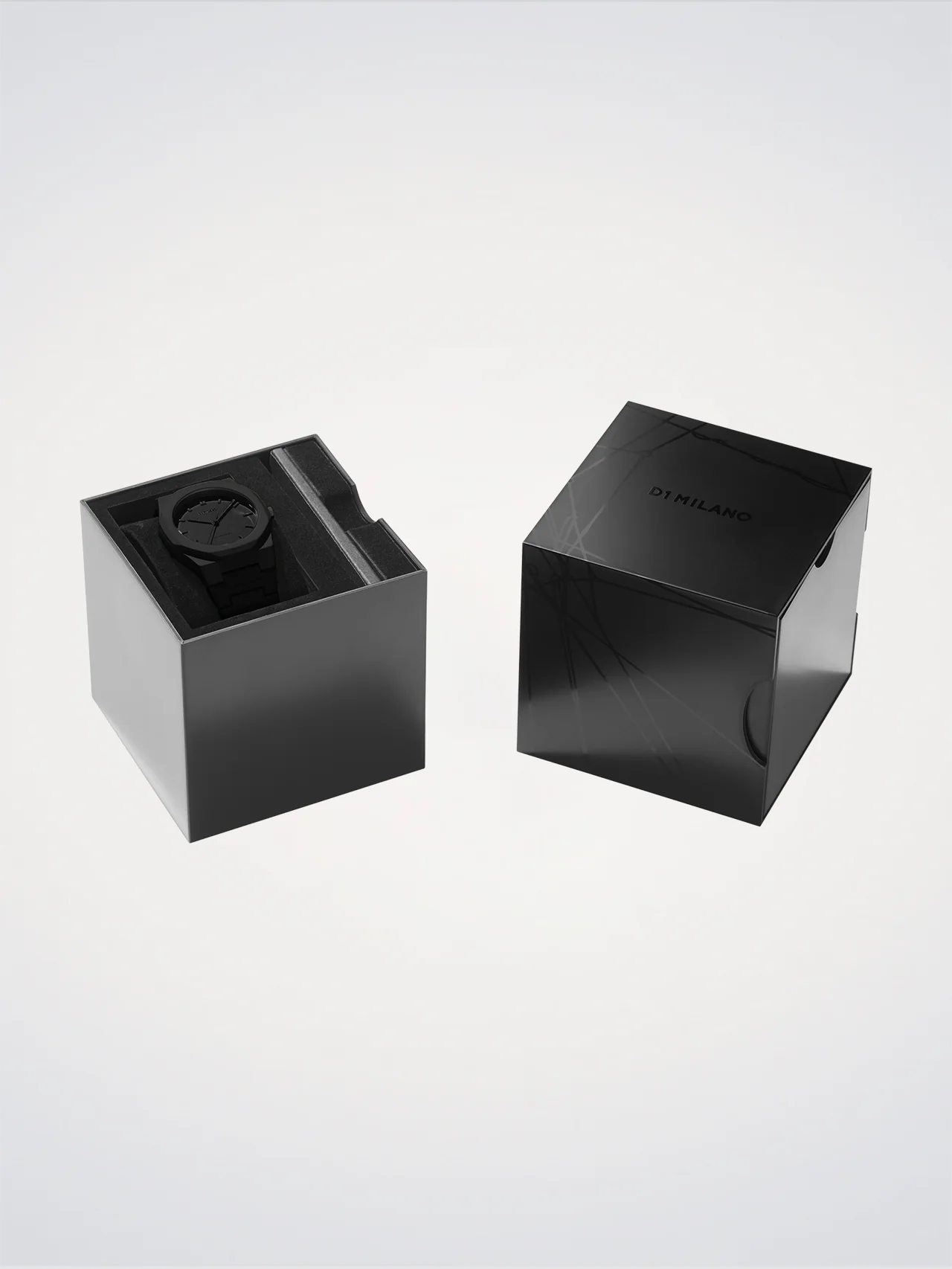 Orologio Shadow Polycarbon, 40,5 mm, D1 Milano