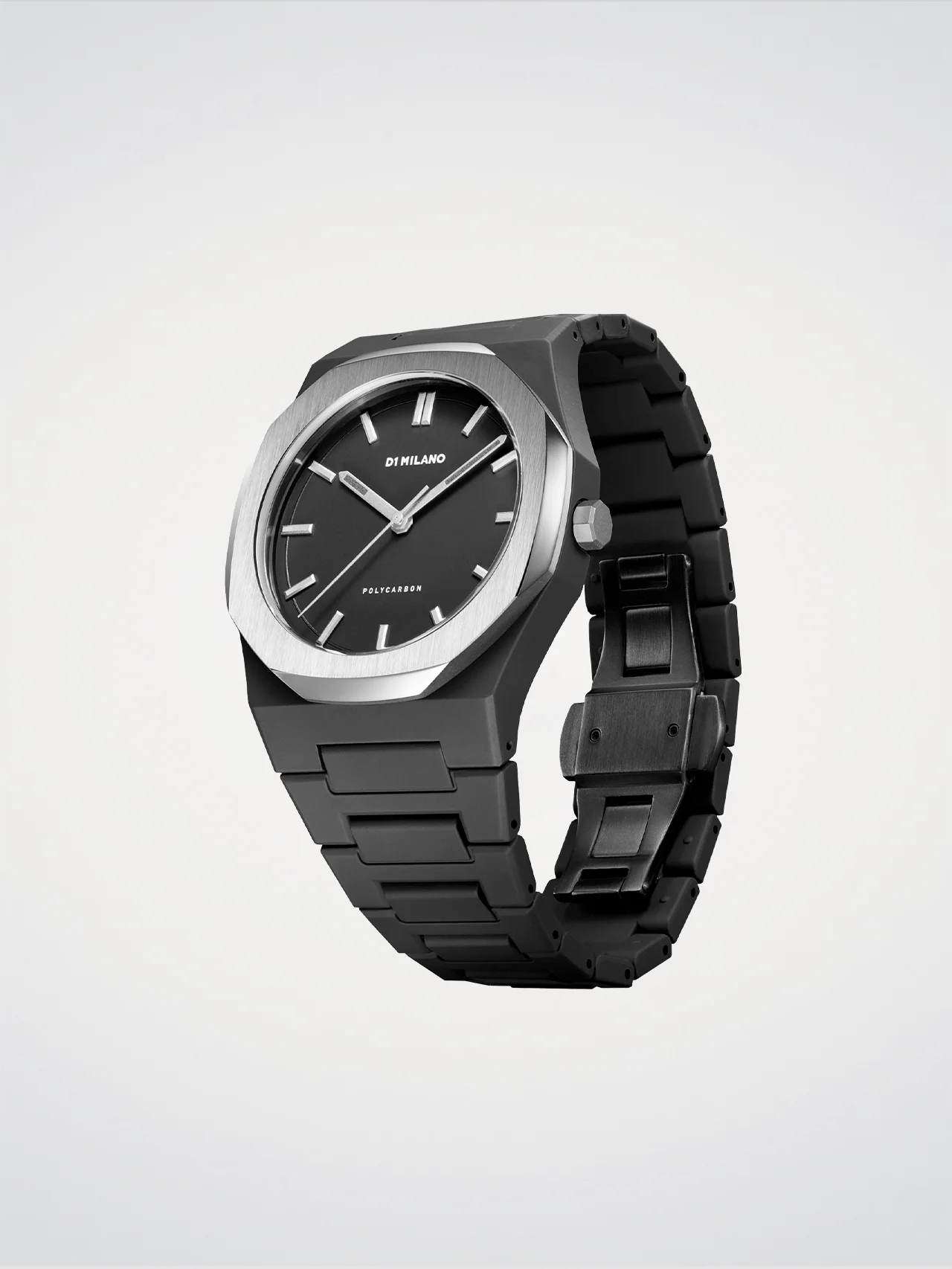 Polycarbon watch, Crushed, 40.5 mm, D1 Milano