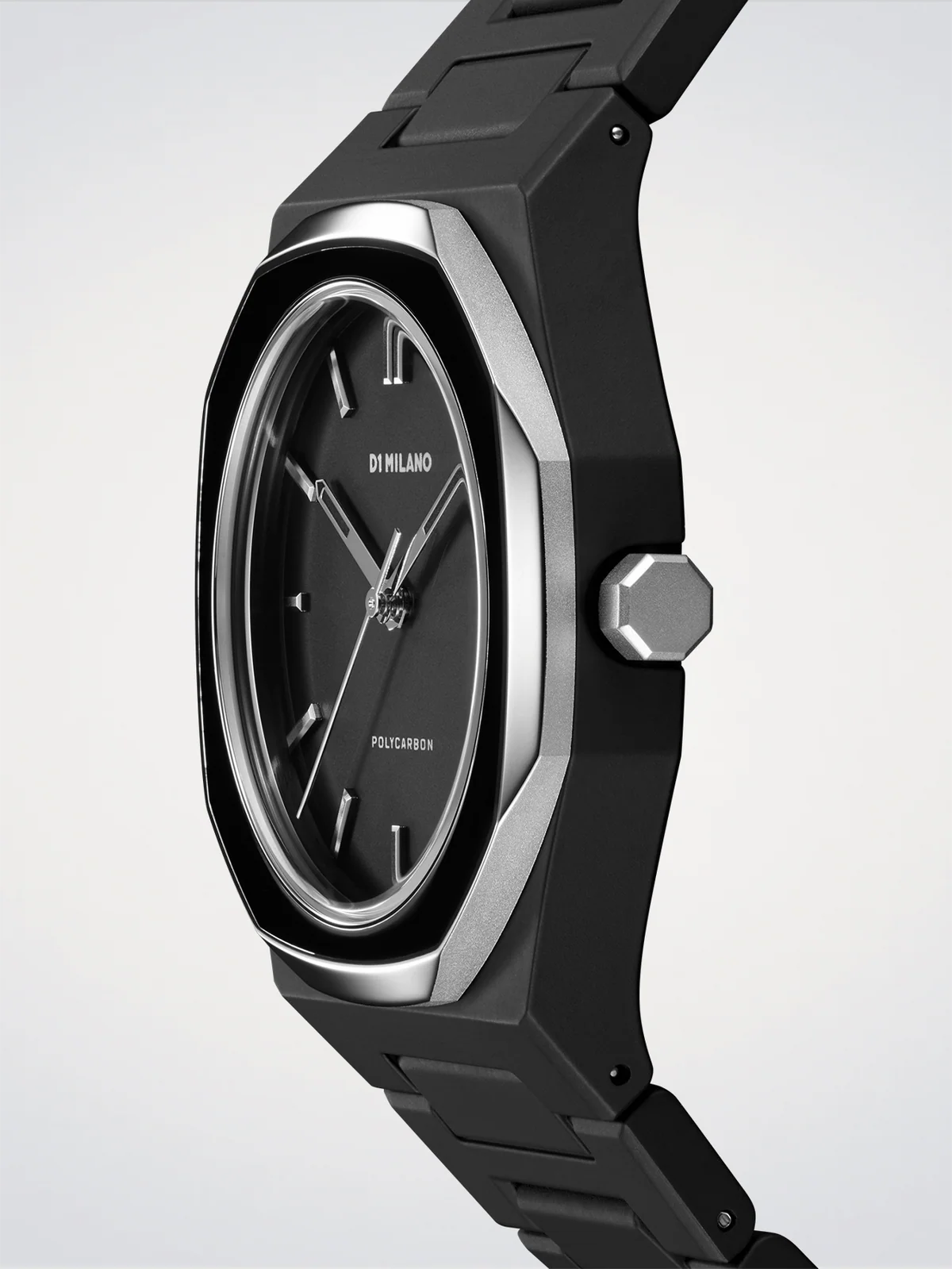 Polycarbon Uhr, Akebia, 37 mm, D1 Milano