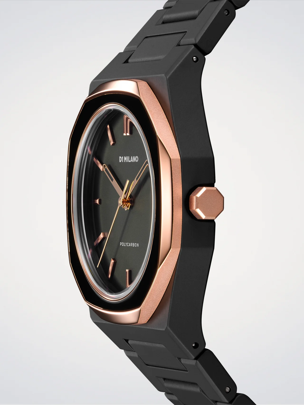 Orologio Policarbon Gold Mesh, 37 mm, D1 Milano